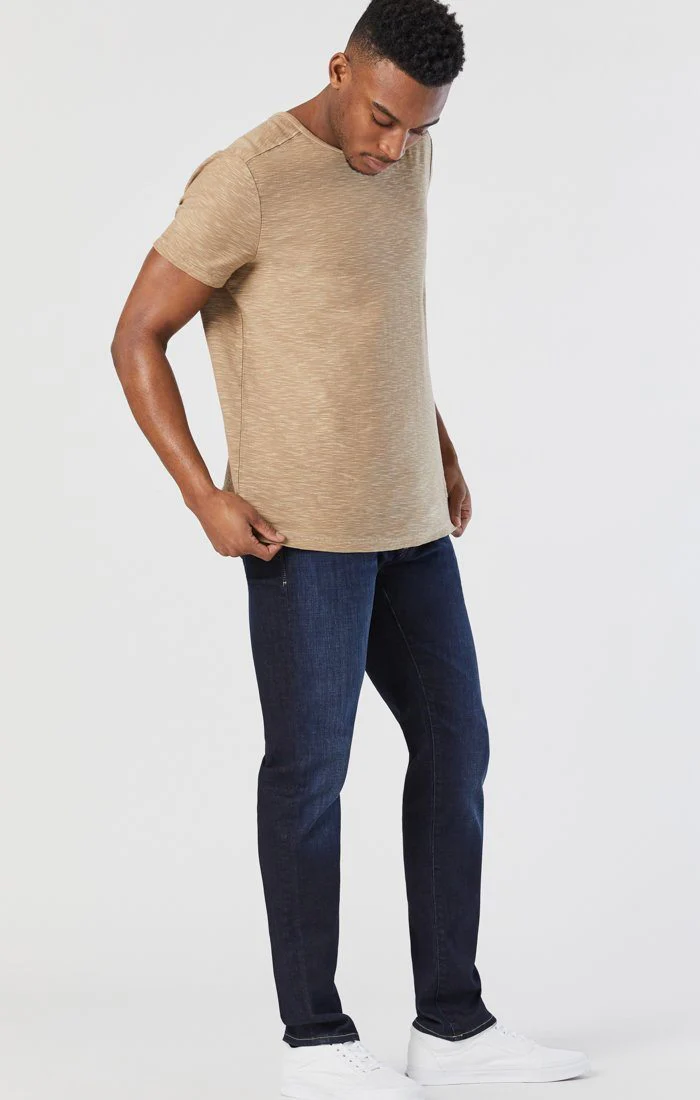 JAKE SLIM LEG IN RINSE BRUSHED FEATHER BLUE - Image 3