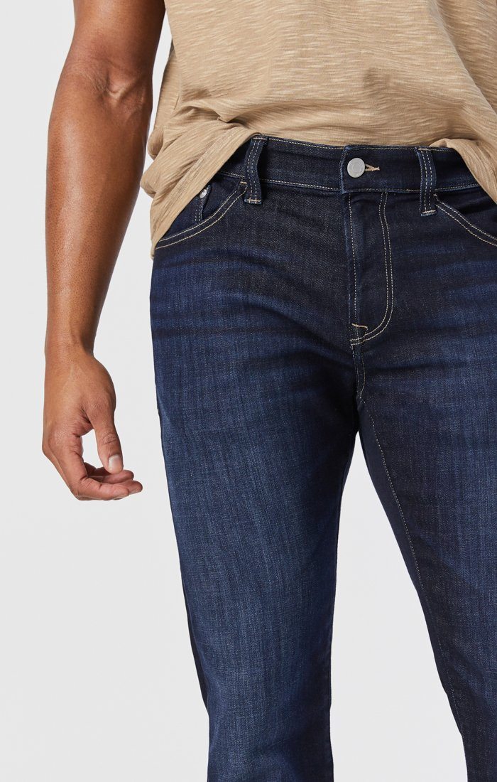 JAKE SLIM LEG IN RINSE BRUSHED FEATHER BLUE - Image 5