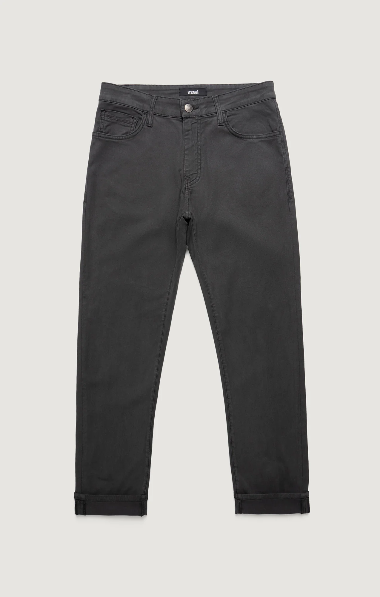 JAKE SLIM LEG IN ASH LUXE TWILL - Image 7