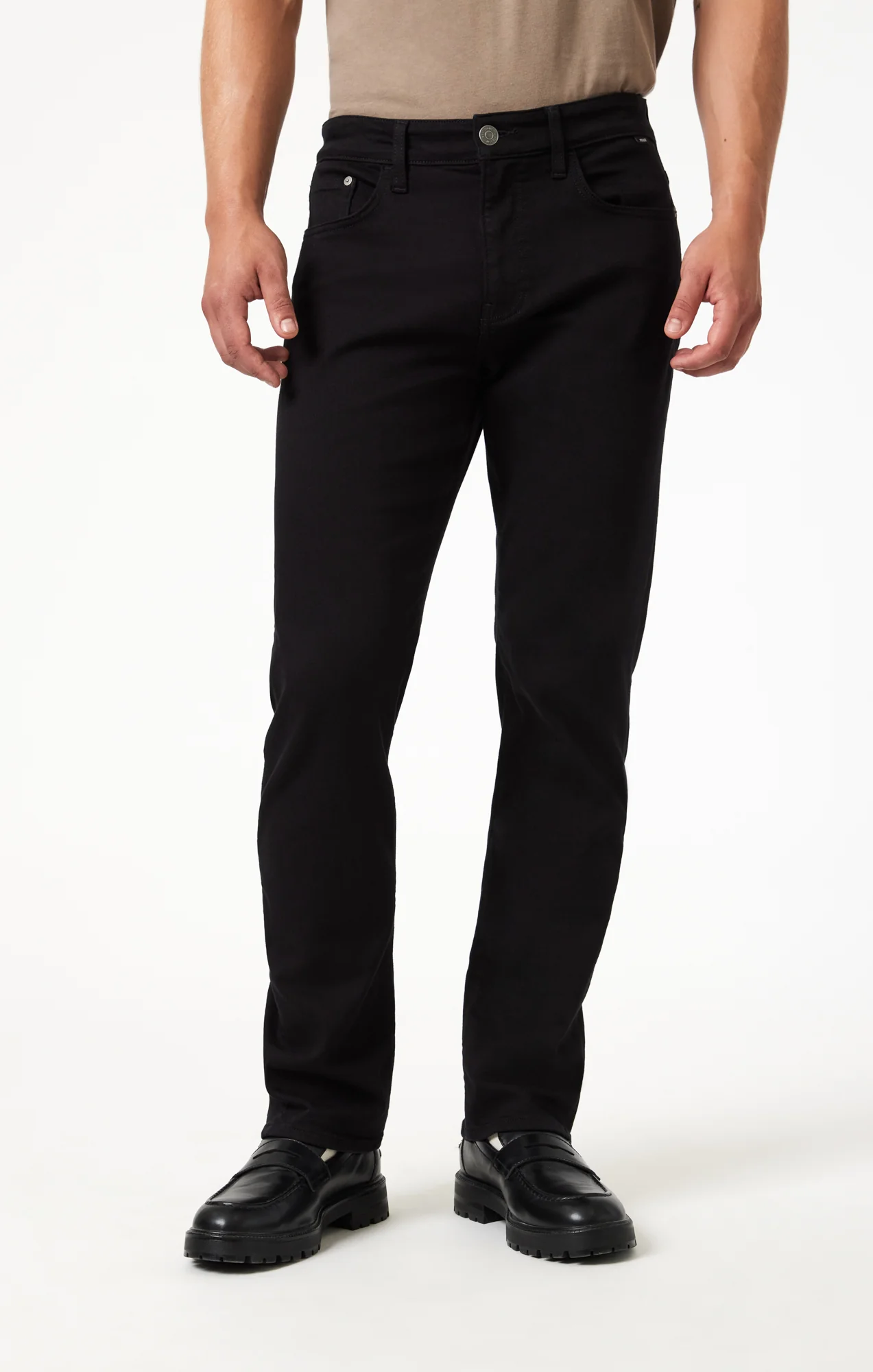 JAKE SLIM LEG IN BLACK FEATHER BLUE - Image 3