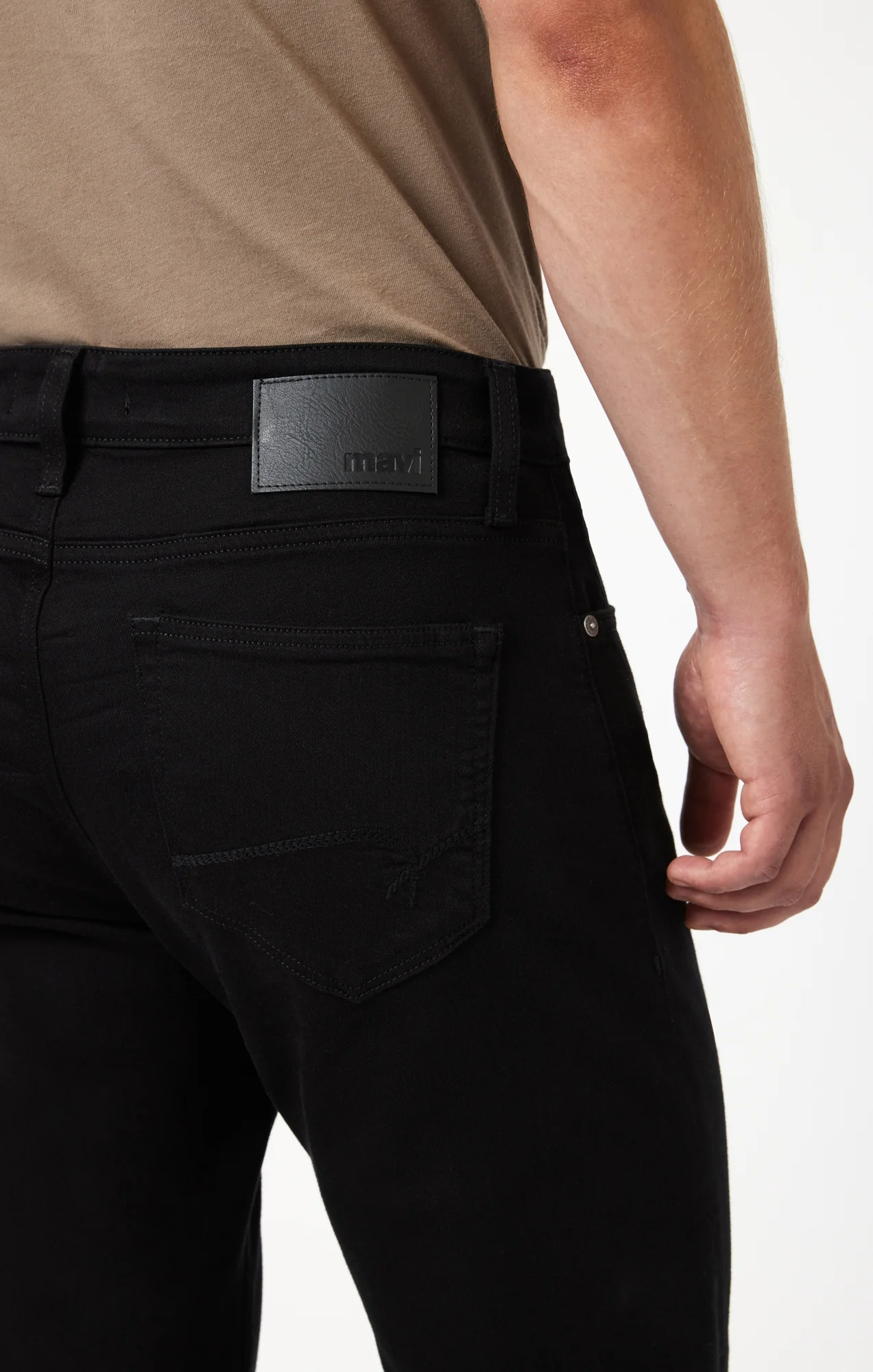 JAKE SLIM LEG IN BLACK FEATHER BLUE - Image 6