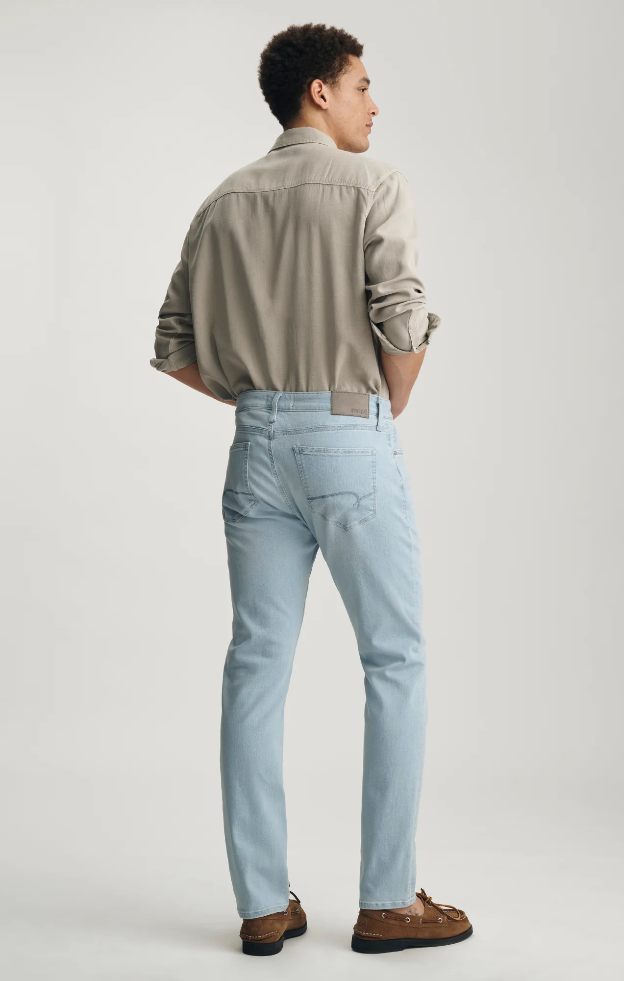 JAKE SLIM LEG IN BLEACHED FEATHER BLUE - Image 3