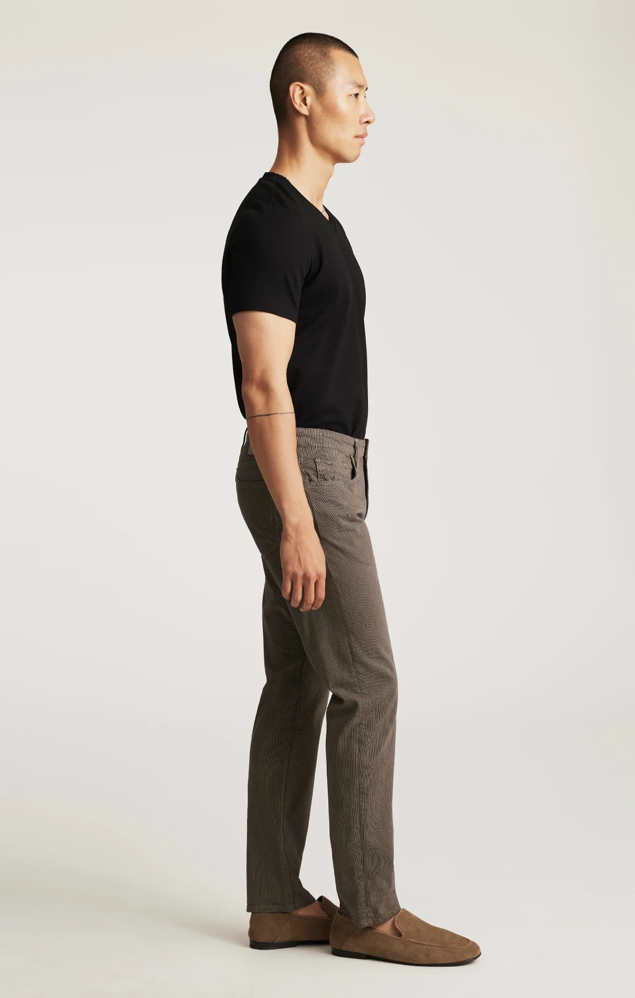 JAKE SLIM LEG IN BRINDLE STRIPE - Image 2