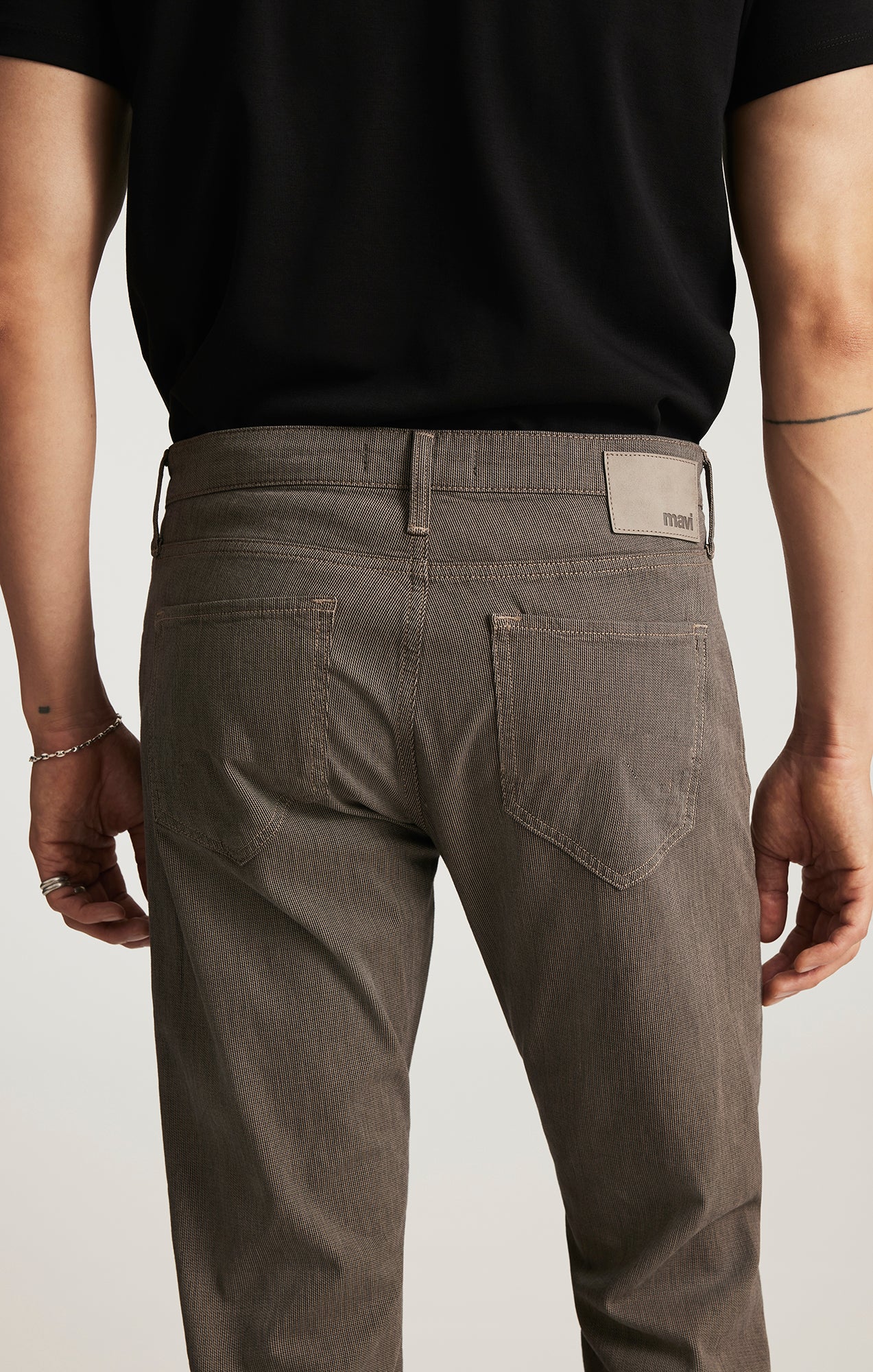 JAKE SLIM LEG IN BRINDLE STRIPE - Image 5