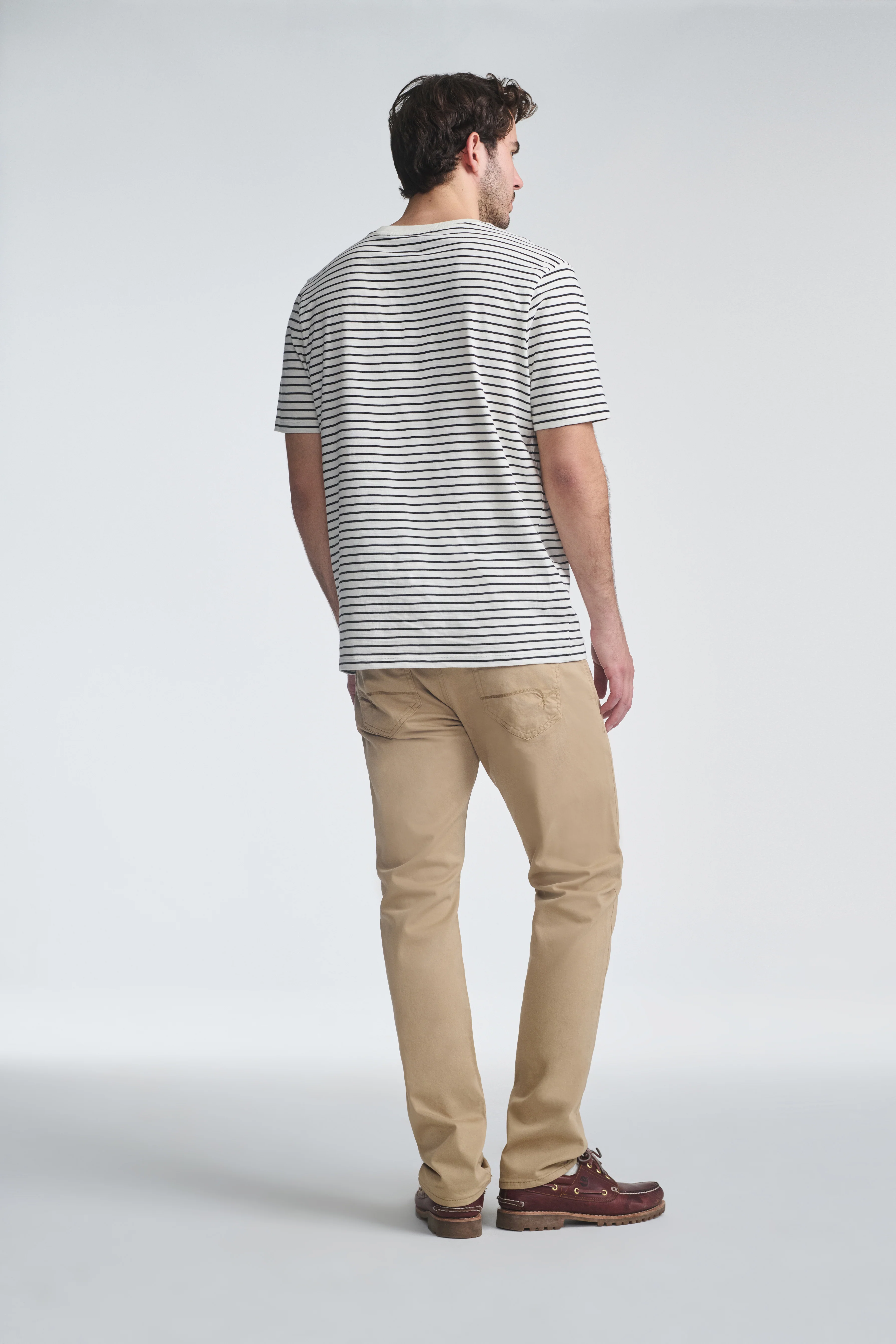 JAKE SLIM LEG IN CASHEW TWILL - Image 2