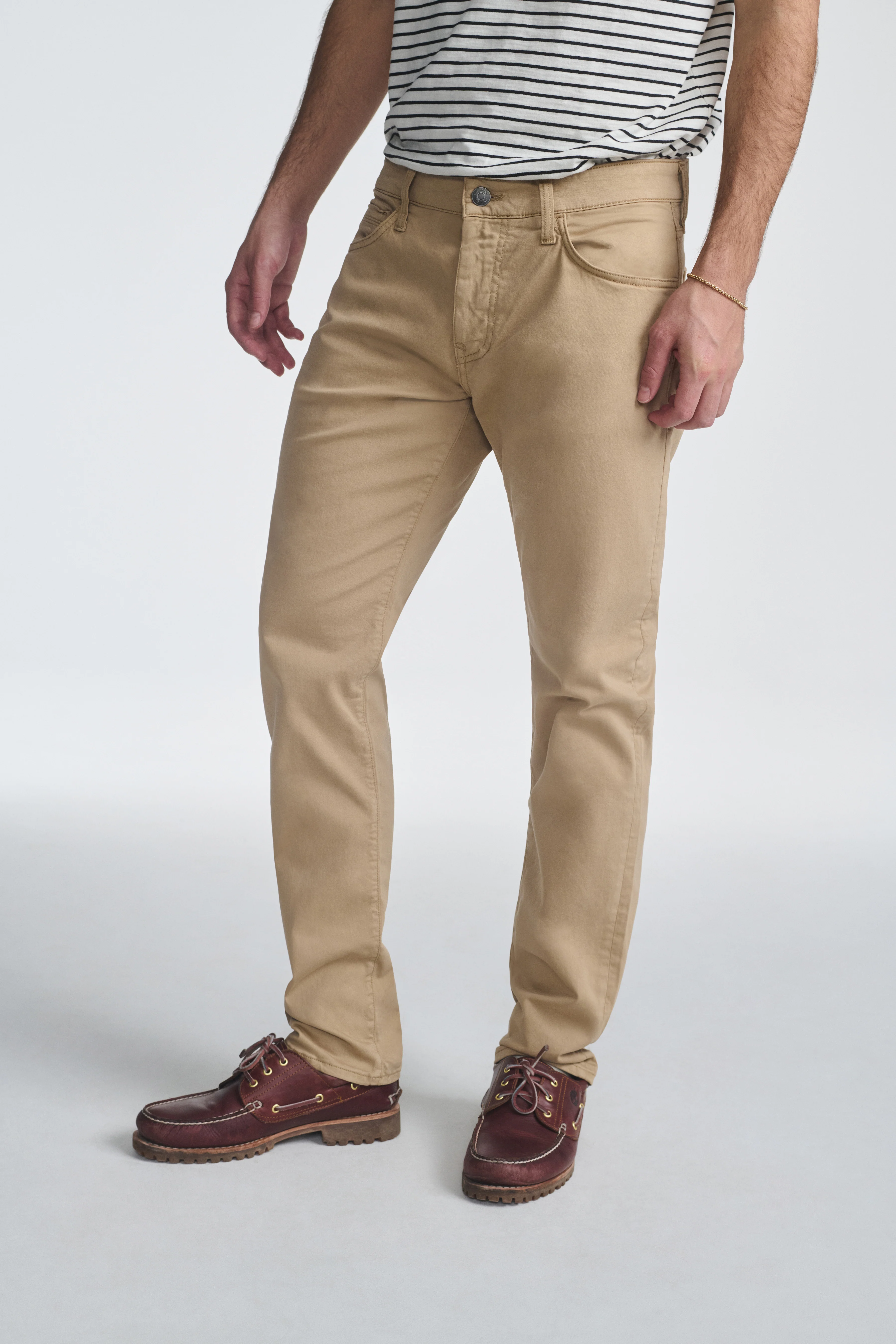 JAKE SLIM LEG IN CASHEW TWILL - Image 5