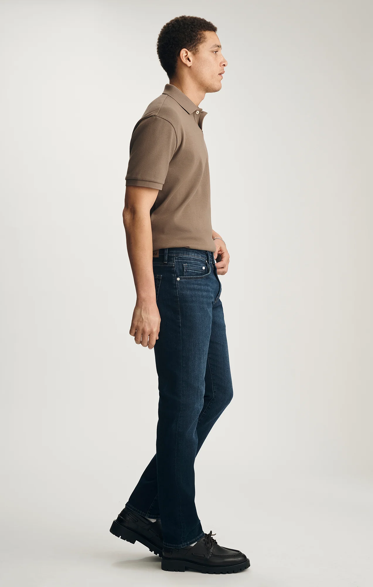JAKE SLIM LEG IN DARK BRUSHED WILLIAMSBURG - Image 2