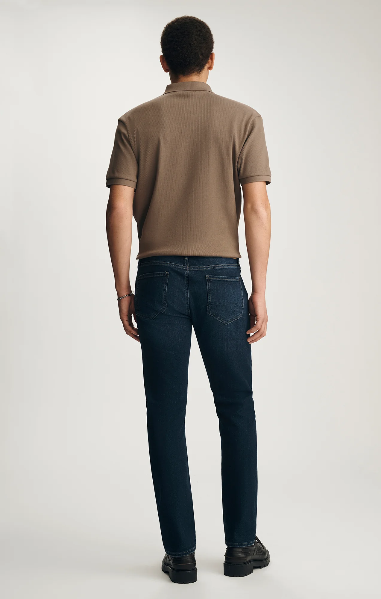 JAKE SLIM LEG IN DARK BRUSHED WILLIAMSBURG - Image 4