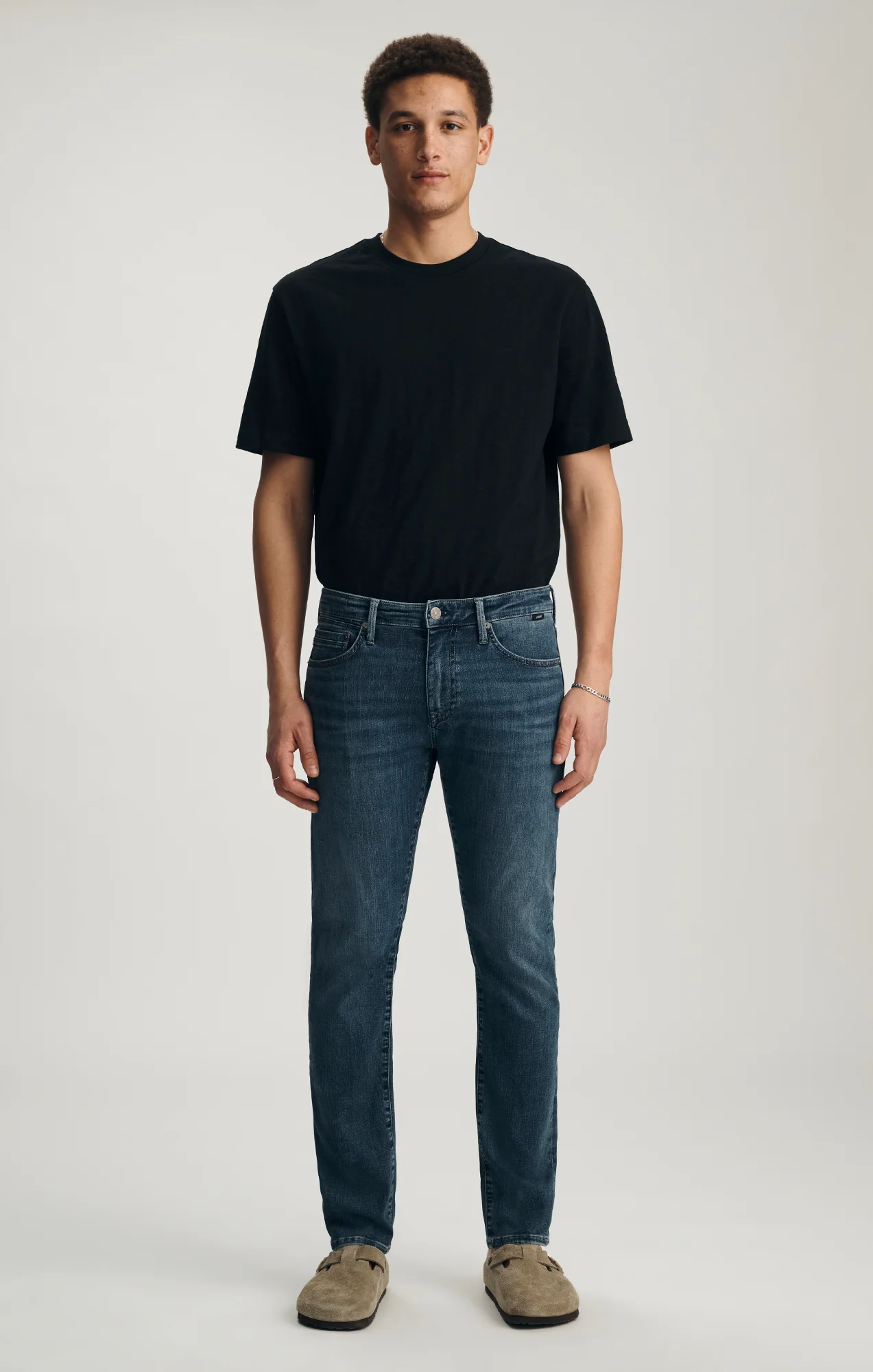 JAKE SLIM LEG IN DARK USED ORGANIC VINTAGE - Image 4