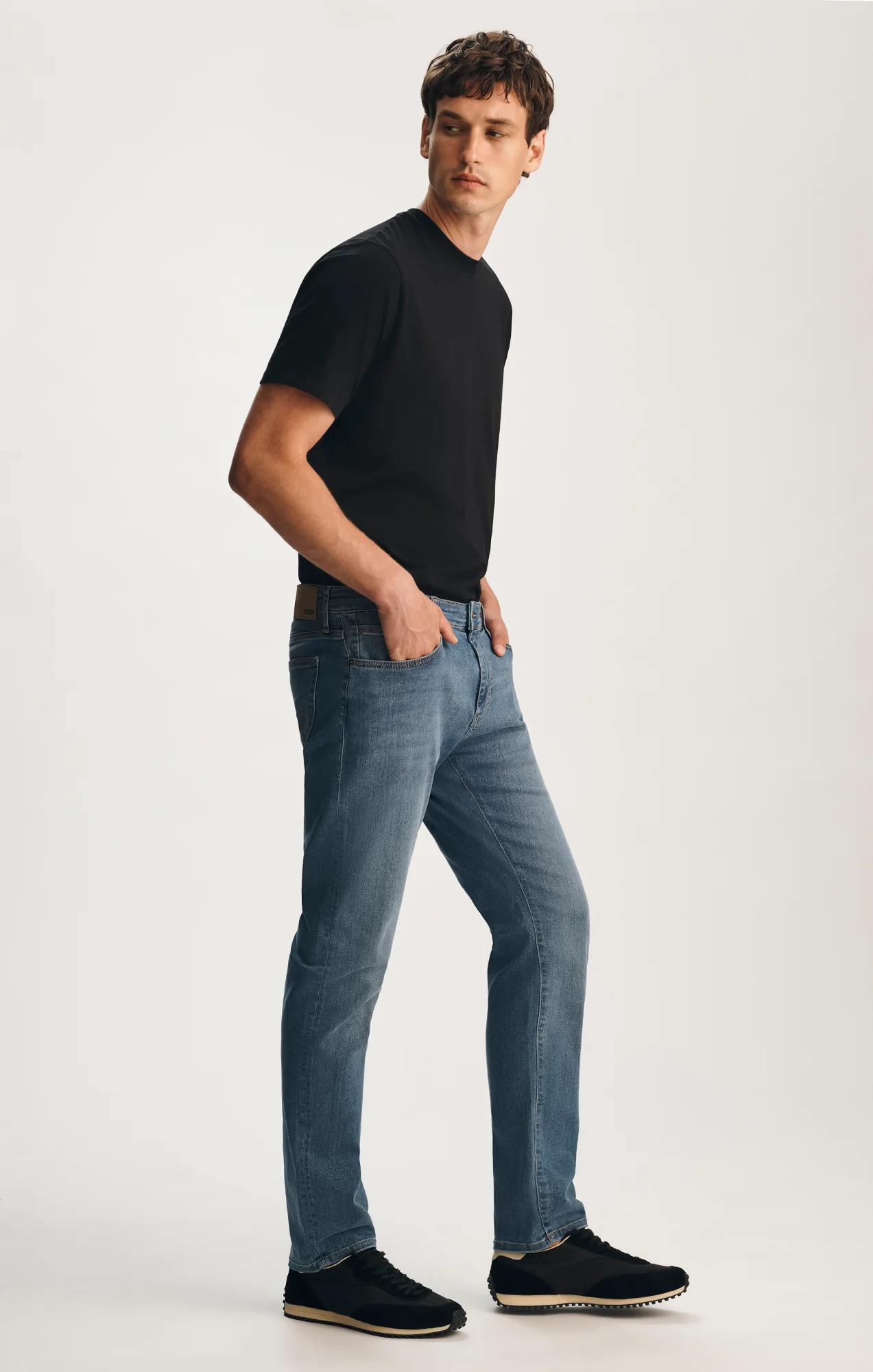 JAKE SLIM LEG IN DARK USED SUPERMOVE - Image 2
