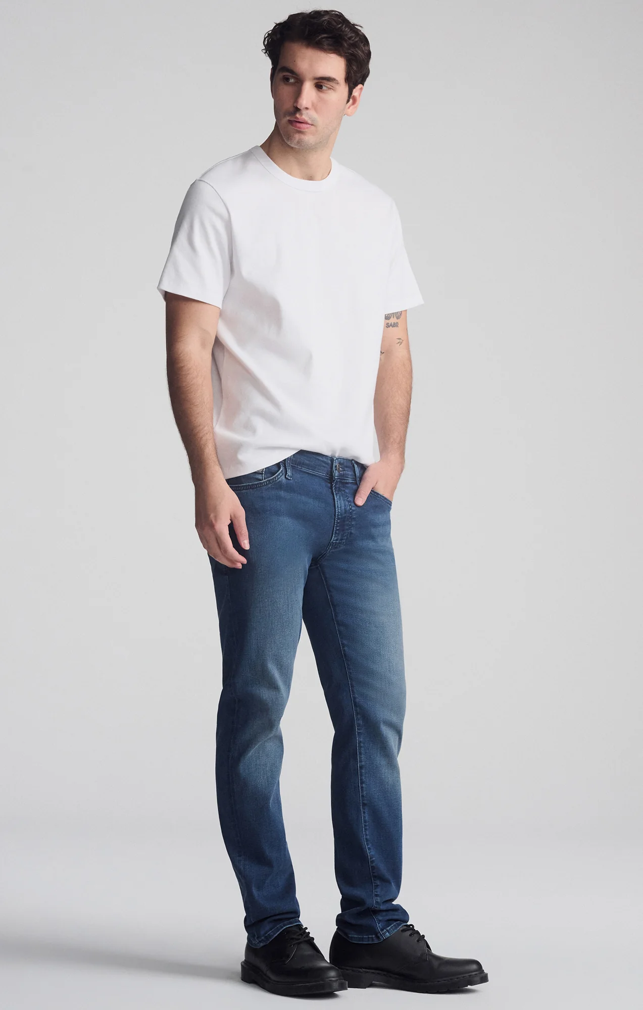 JAKE SLIM LEG IN DARK USED SUPERMOVE - Image 2