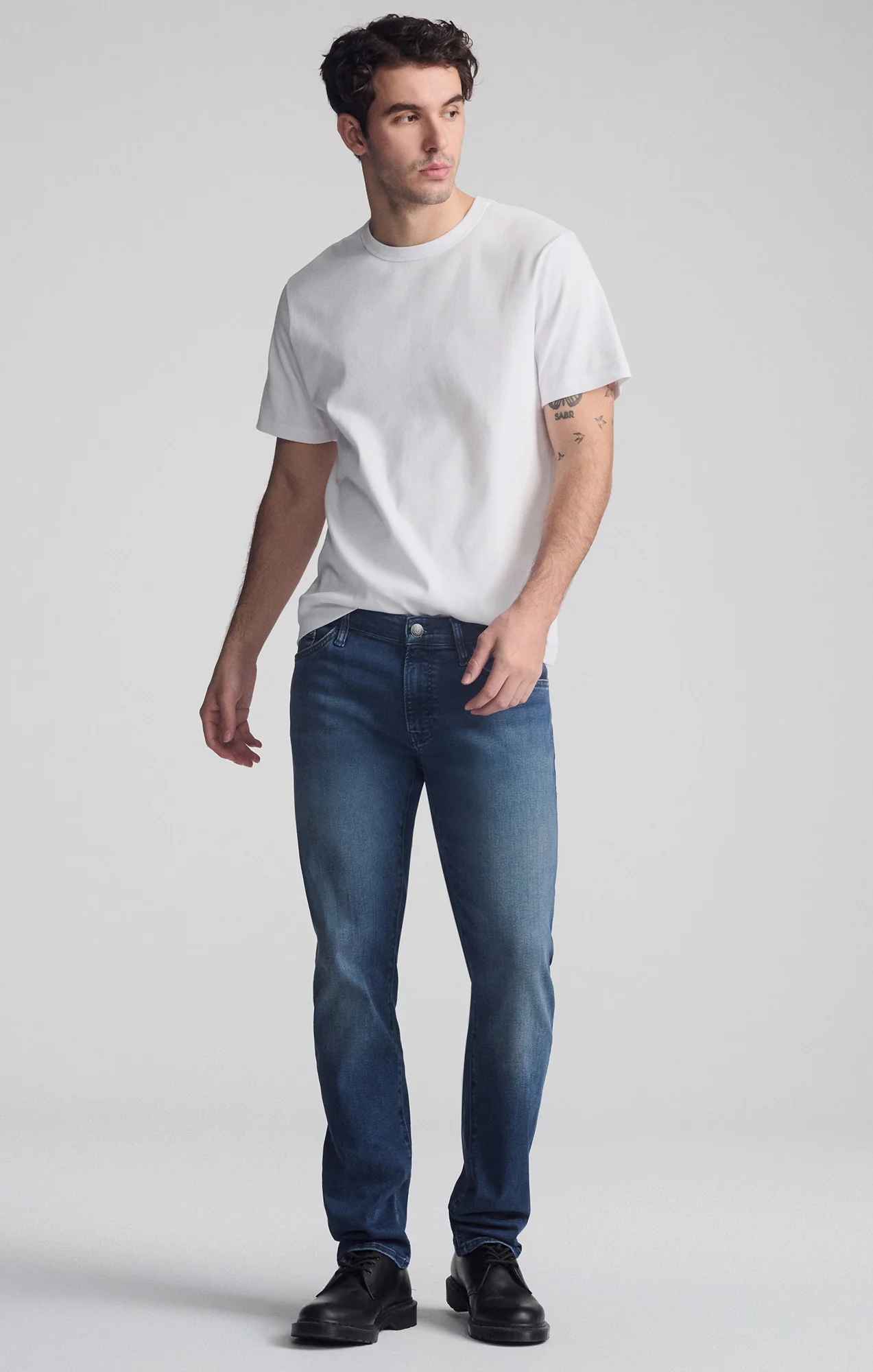 JAKE SLIM LEG IN DARK USED SUPERMOVE - Image 4