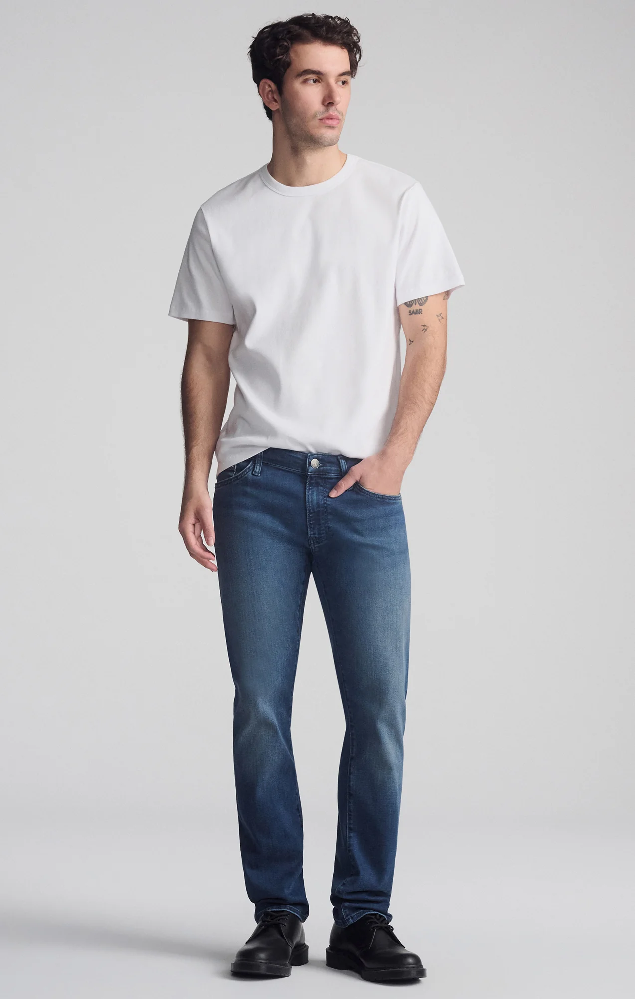 JAKE SLIM LEG IN DARK USED SUPERMOVE - Image 6