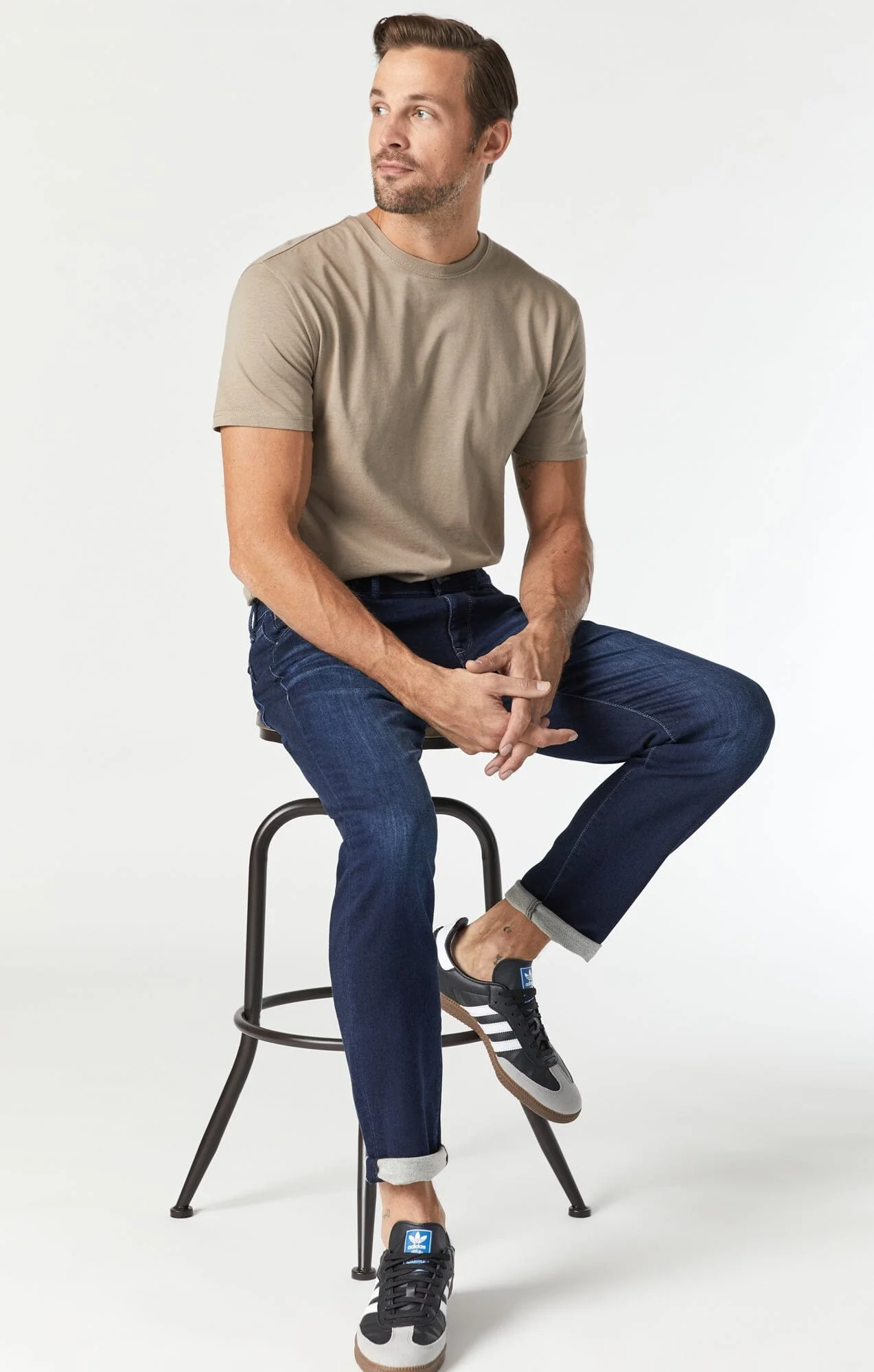 JAKE SLIM LEG IN DEEP BRUSHED ATHLETIC - Image 6