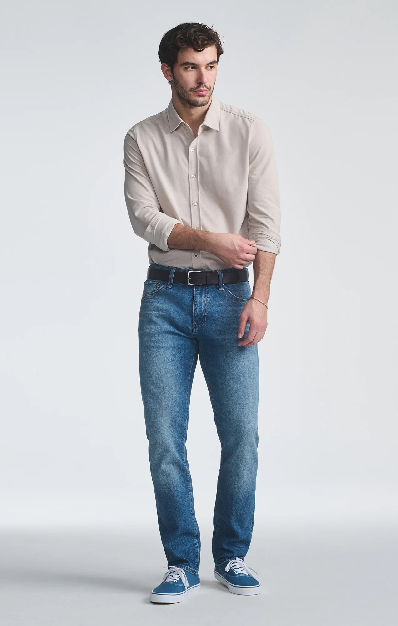 JAKE SLIM LEG IN INDIGO BRUSHED CLASSIC BLUE