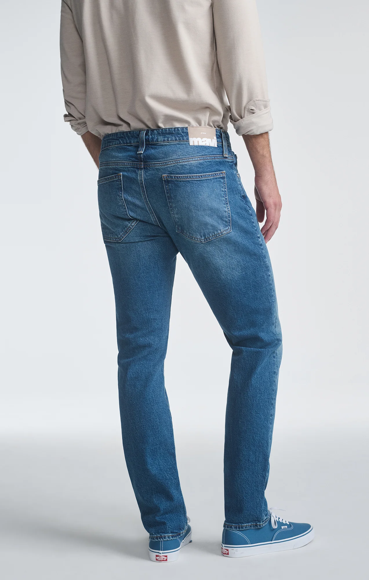 JAKE SLIM LEG IN INDIGO BRUSHED CLASSIC BLUE - Image 3