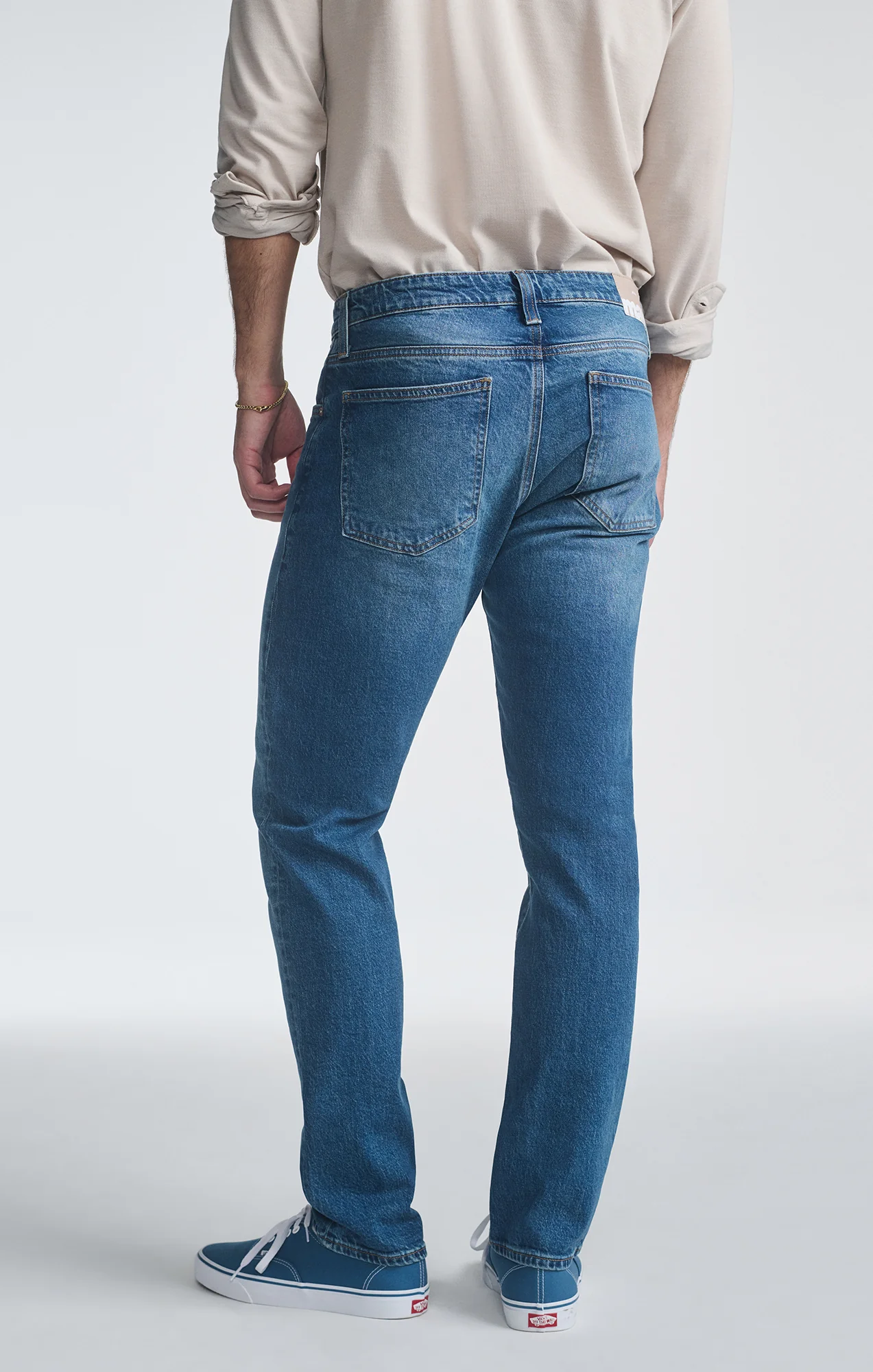 JAKE SLIM LEG IN INDIGO BRUSHED CLASSIC BLUE - Image 5