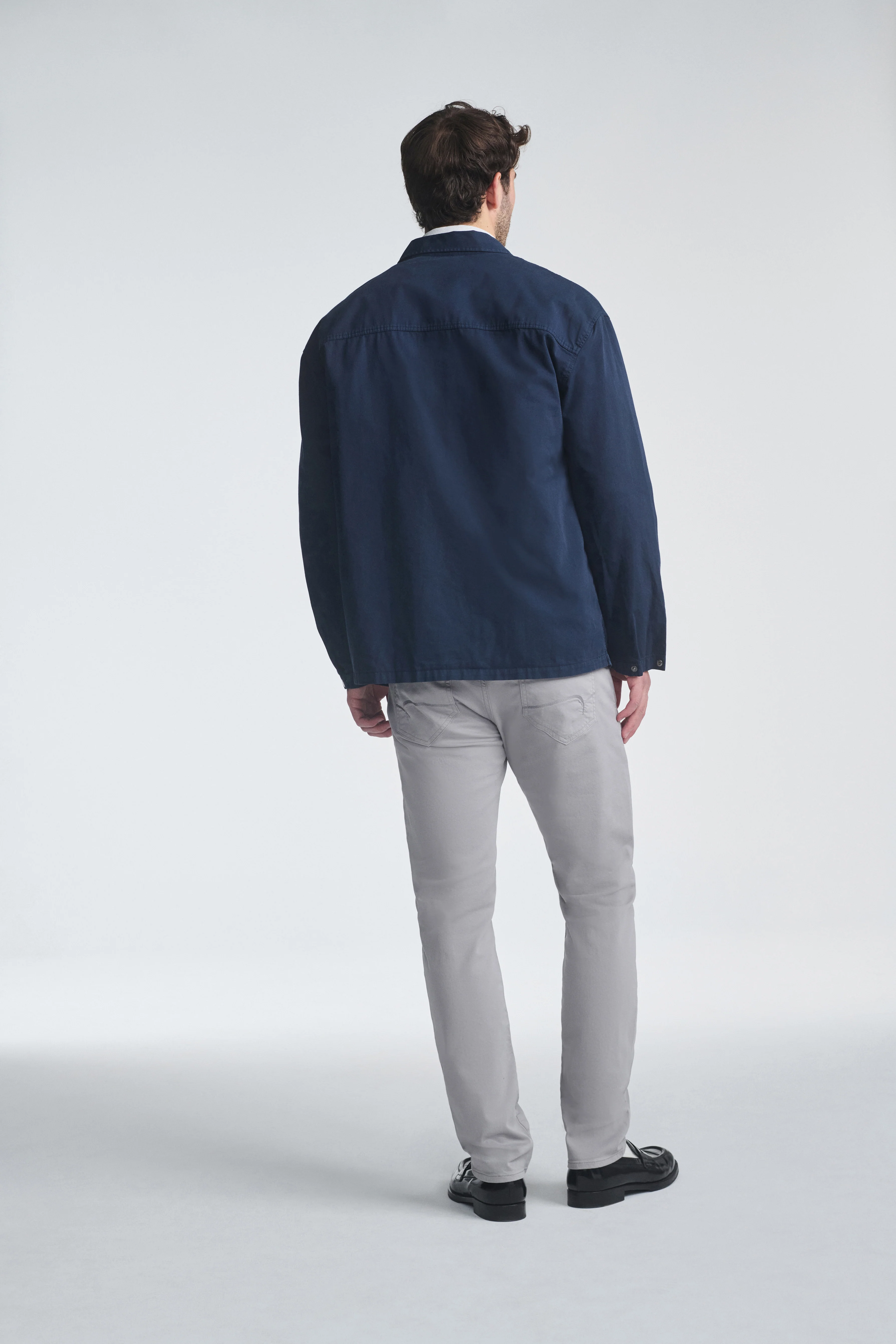 JAKE SLIM LEG IN IRON TWILL - Image 3