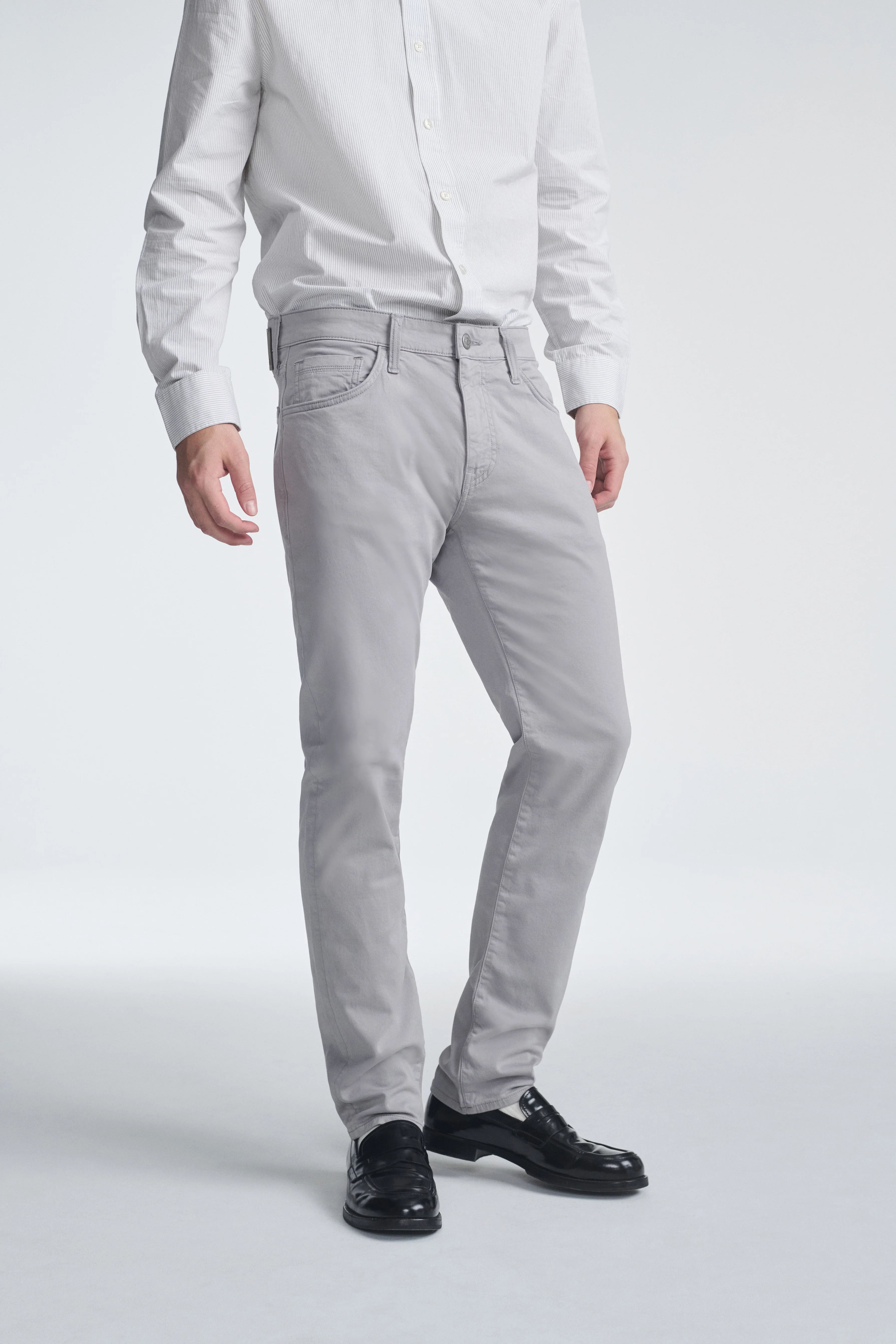 JAKE SLIM LEG IN IRON TWILL - Image 5
