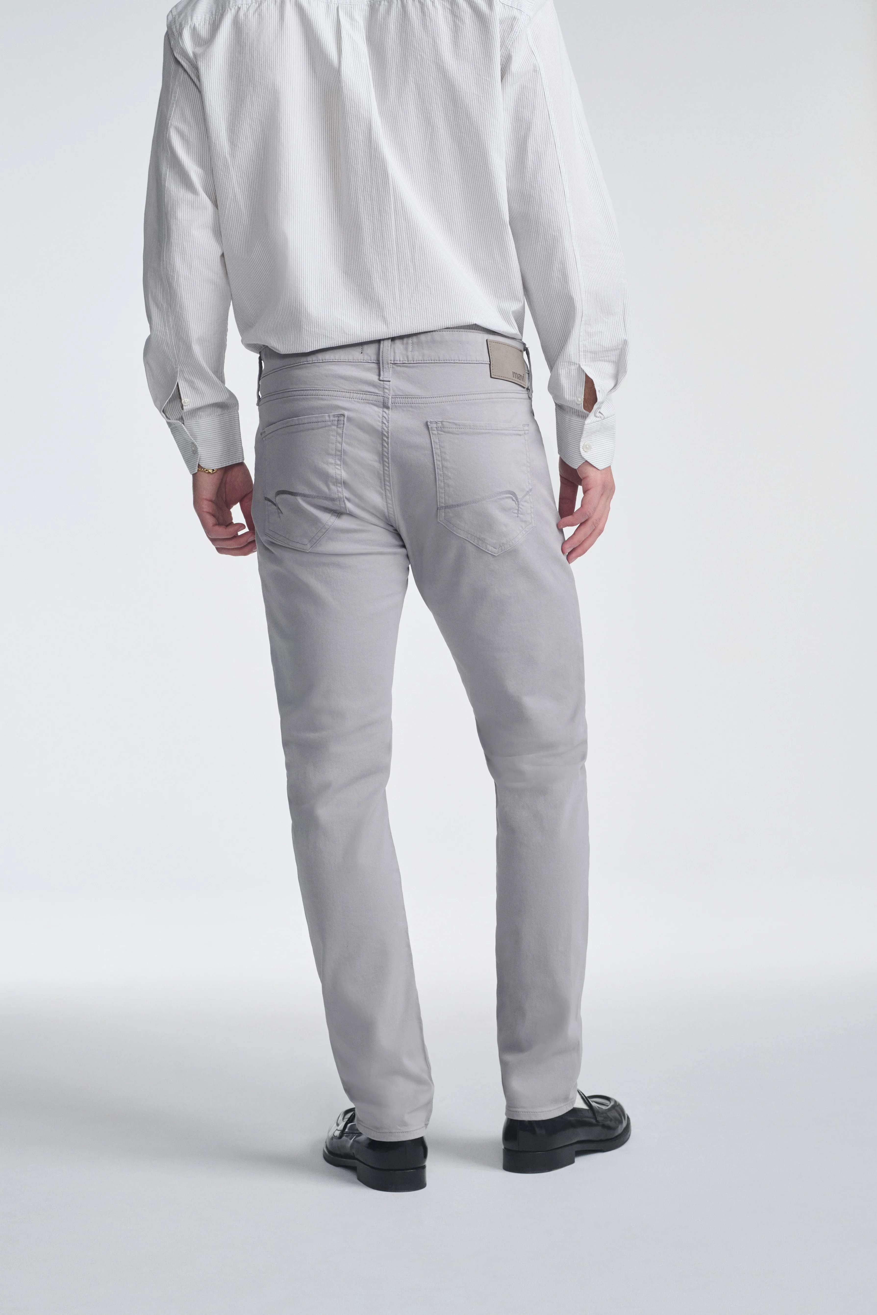 JAKE SLIM LEG IN IRON TWILL - Image 6