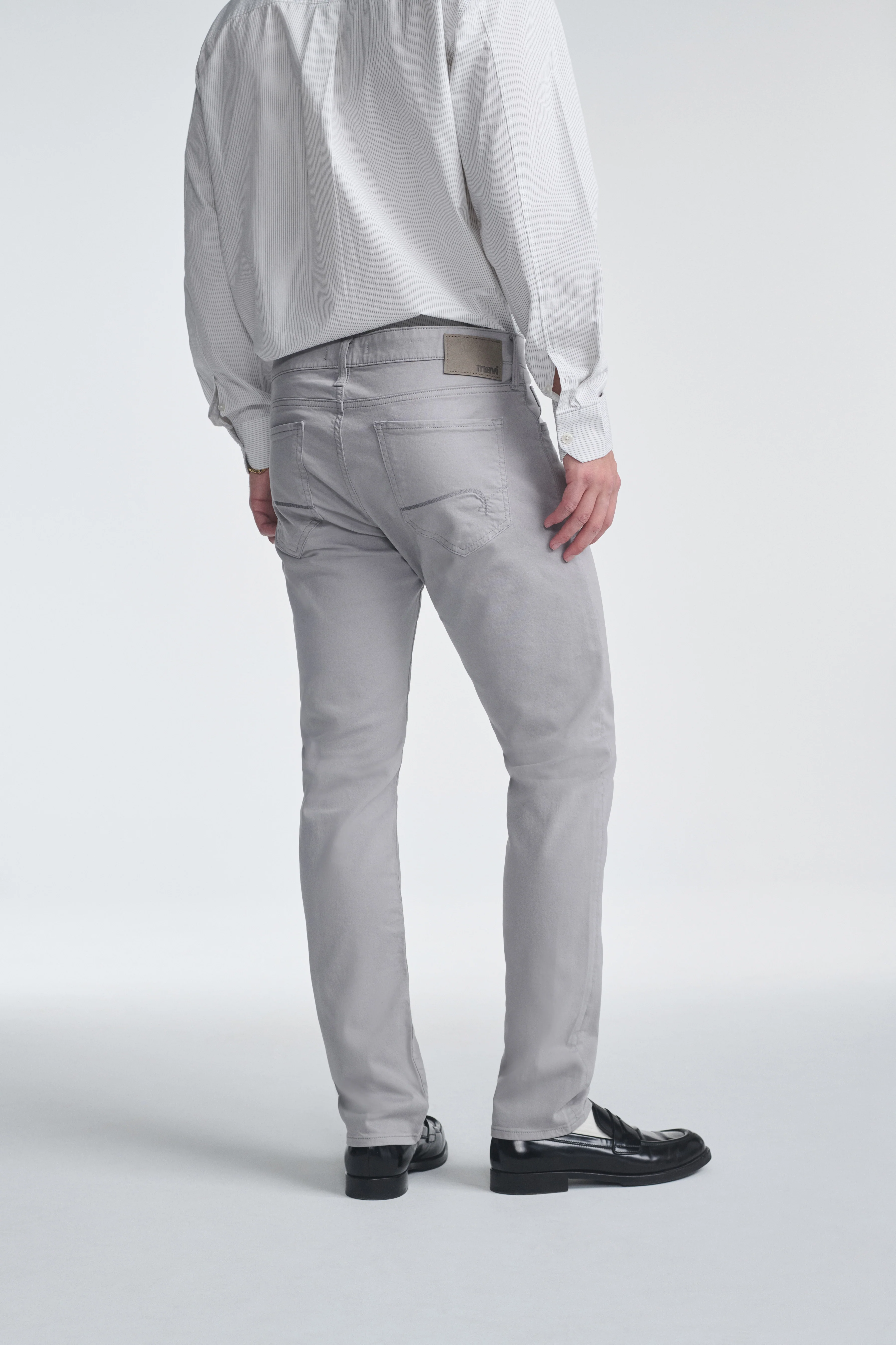 JAKE SLIM LEG IN IRON TWILL - Image 7