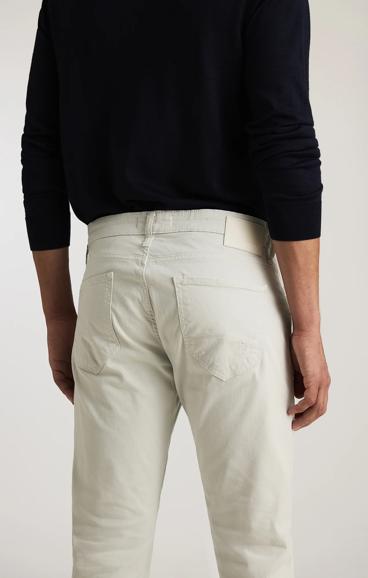 JAKE SLIM LEG IN IVORY CASUAL TWILL - Image 3