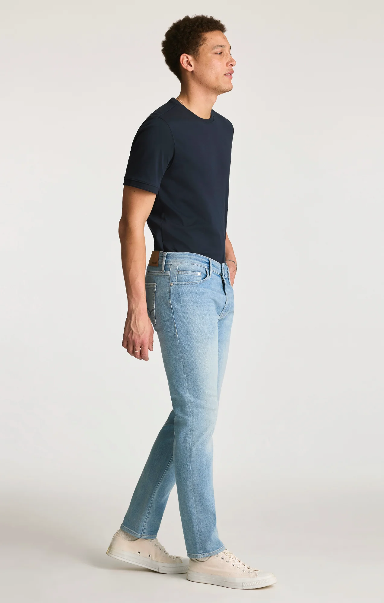 JAKE SLIM LEG IN LIGHT FOGGY FEATHER BLUE - Image 2