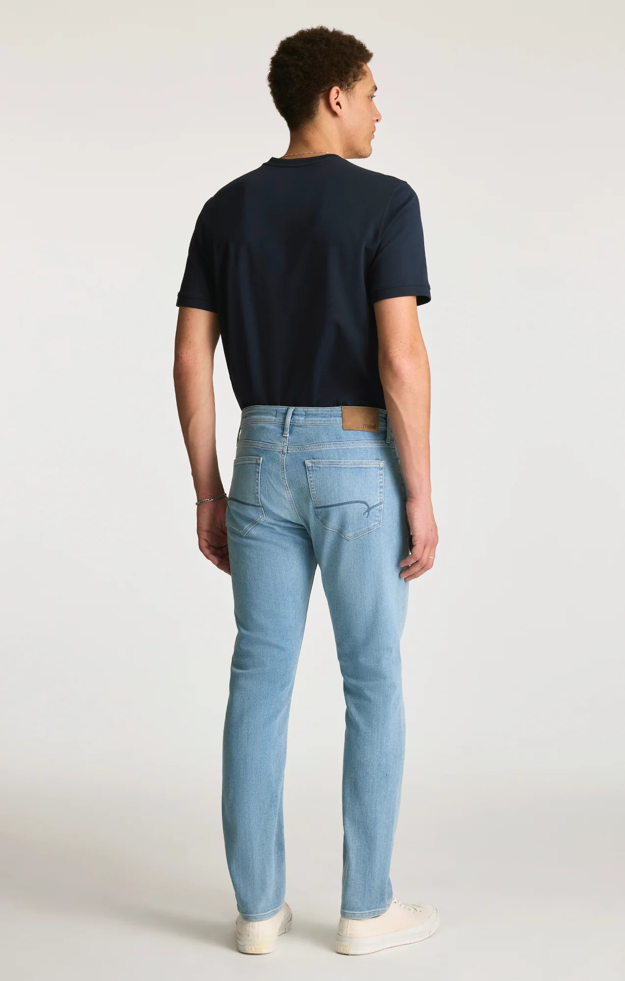 JAKE SLIM LEG IN LIGHT FOGGY FEATHER BLUE - Image 3