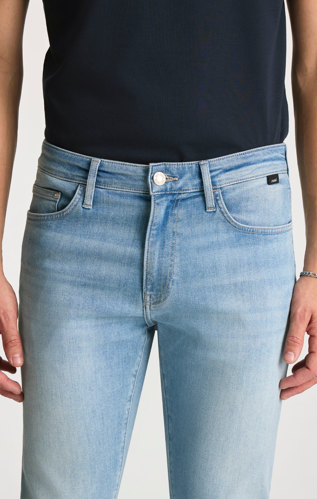 JAKE SLIM LEG IN LIGHT FOGGY FEATHER BLUE - Image 6