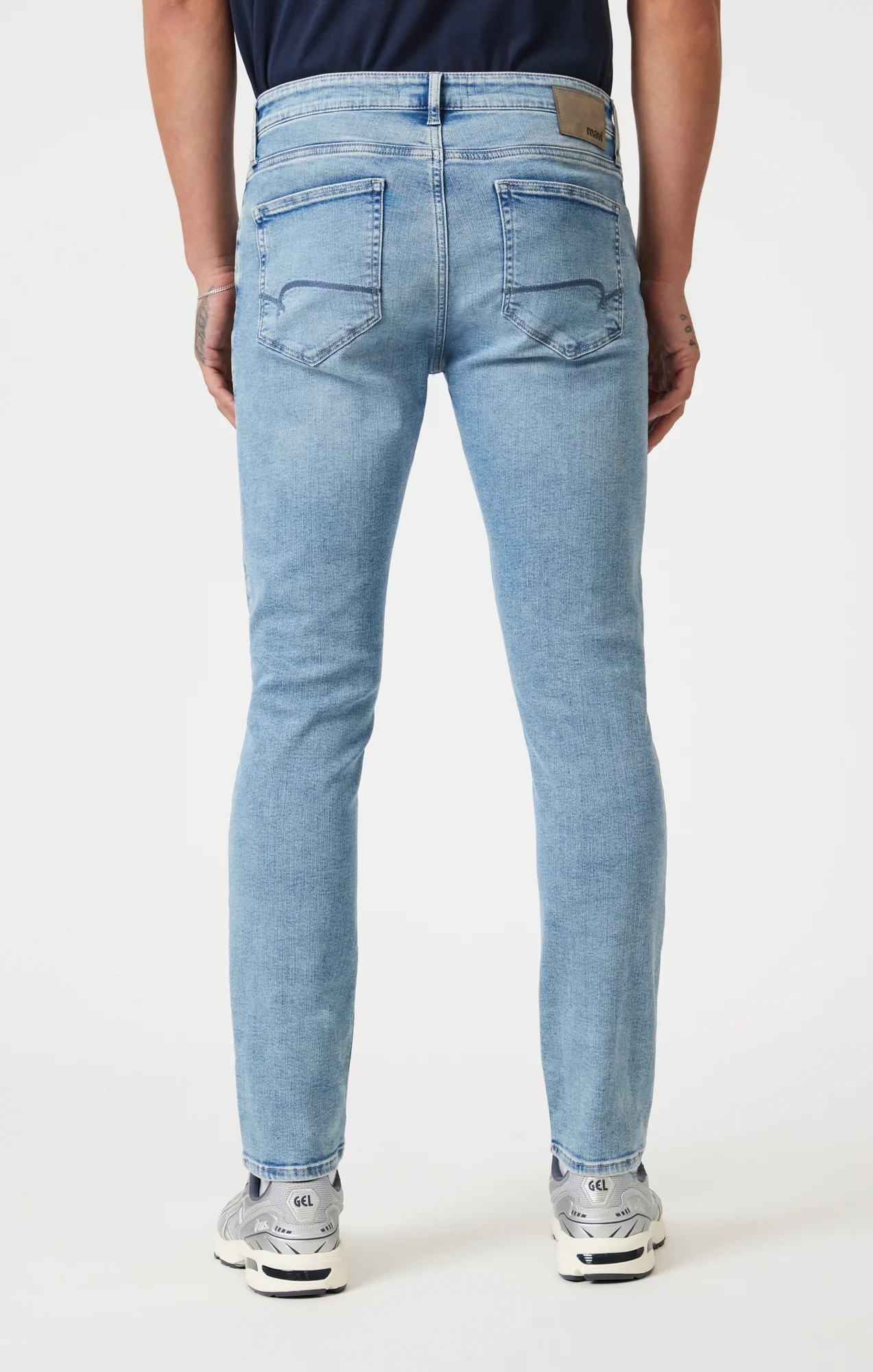 JAKE SLIM LEG IN LIGHT USED FEATHER BLUE - Image 5
