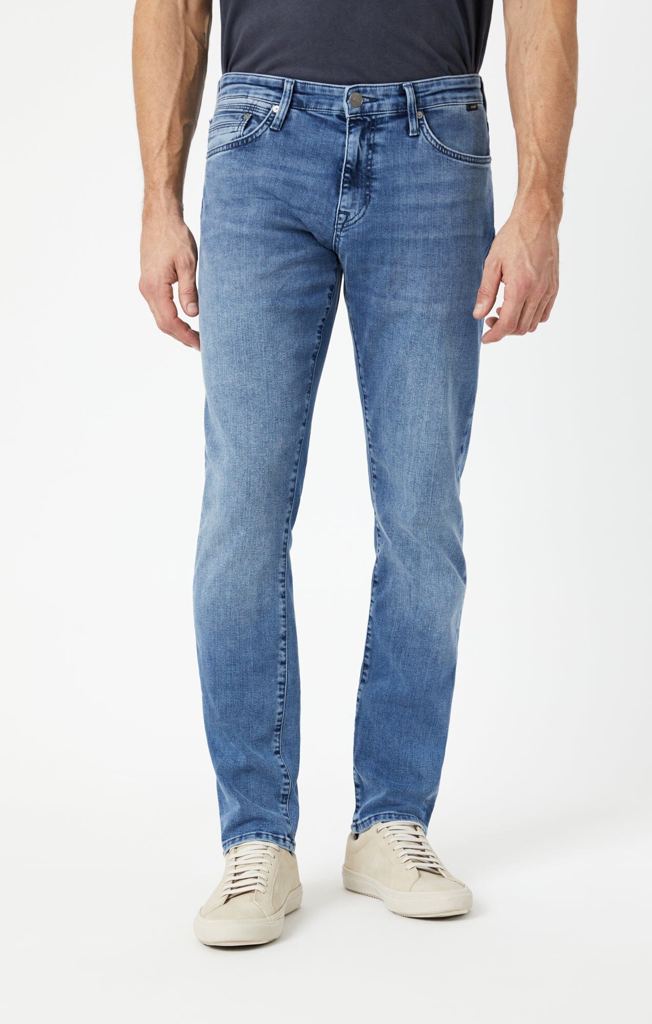 JAKE SLIM LEG IN MID BRUSHED WILLIAMSBURG - Image 3