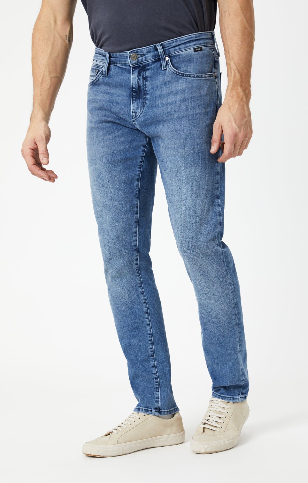 JAKE SLIM LEG IN MID BRUSHED WILLIAMSBURG - Image 4
