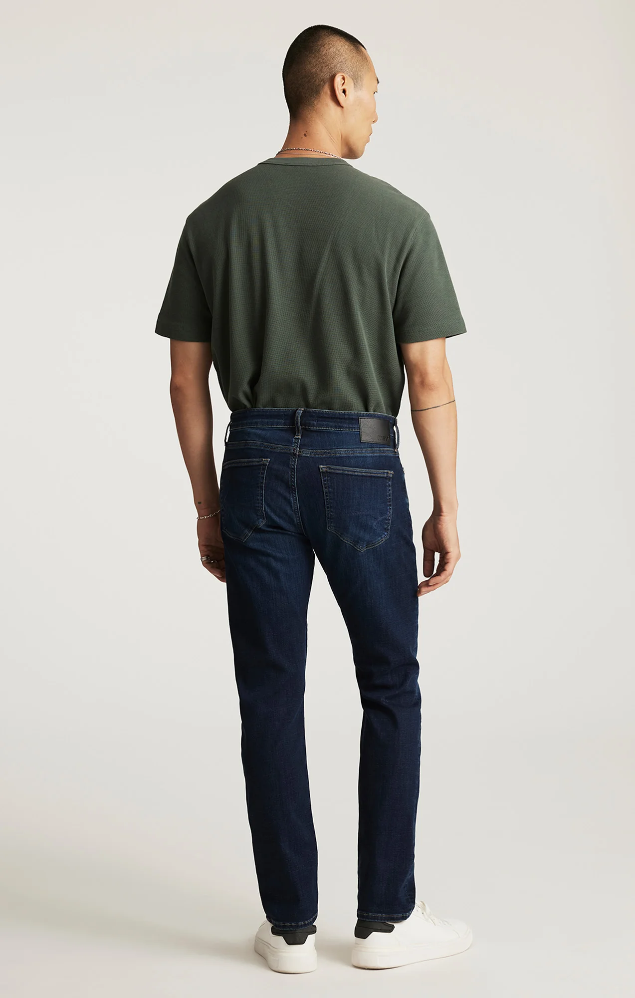 JAKE SLIM LEG IN MIDNIGHT BRUSHED FEATHER BLUE - Image 4