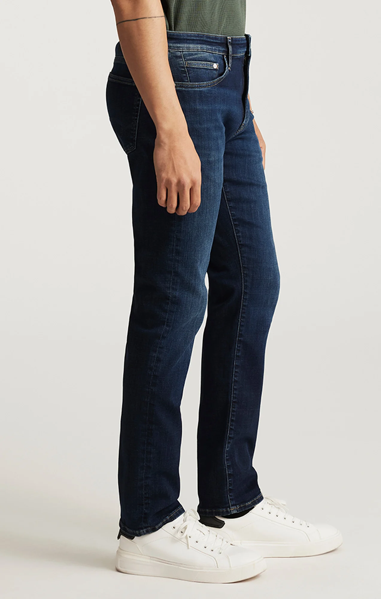 JAKE SLIM LEG IN MIDNIGHT BRUSHED FEATHER BLUE - Image 7