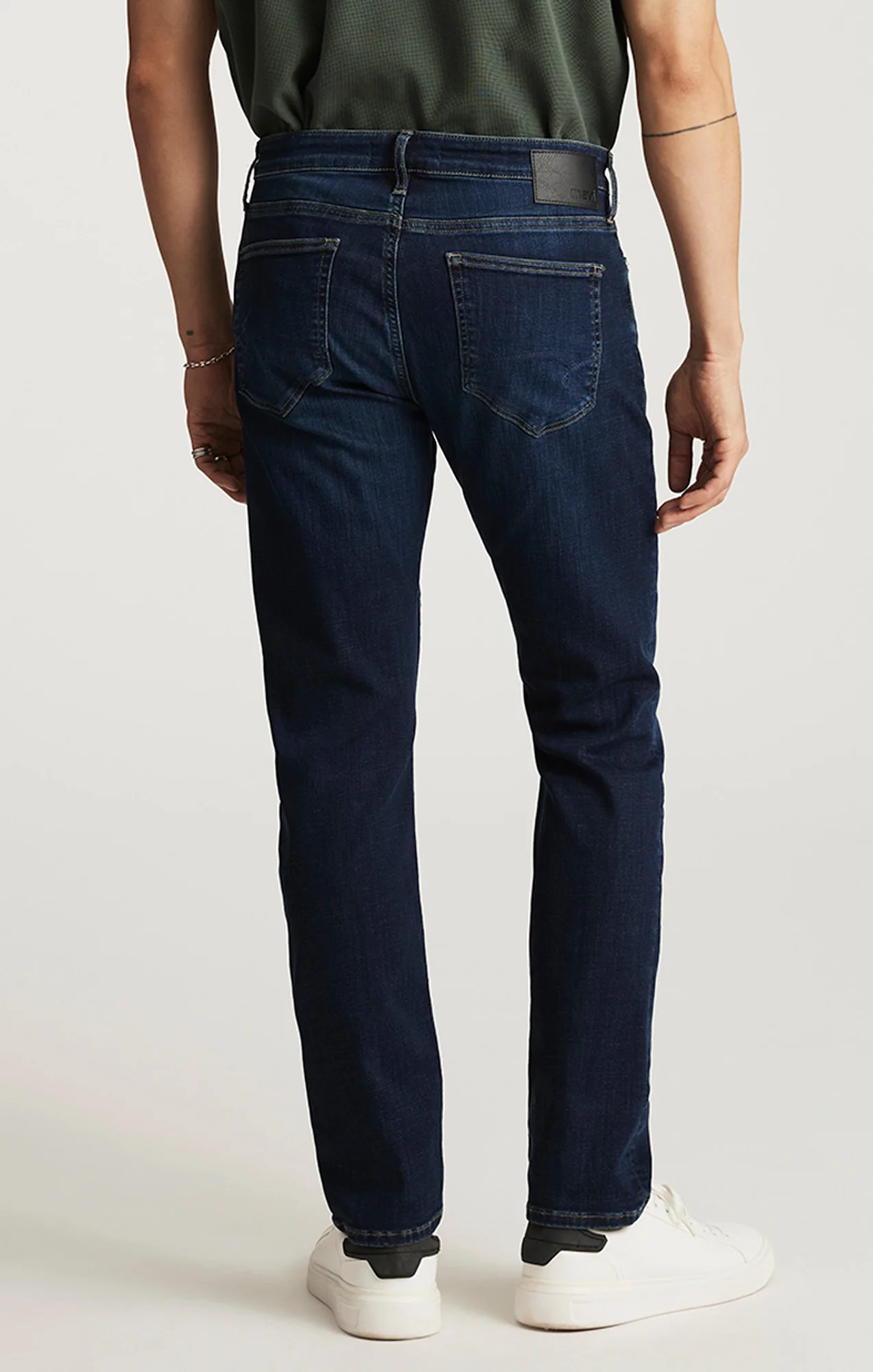 JAKE SLIM LEG IN MIDNIGHT BRUSHED FEATHER BLUE - Image 8