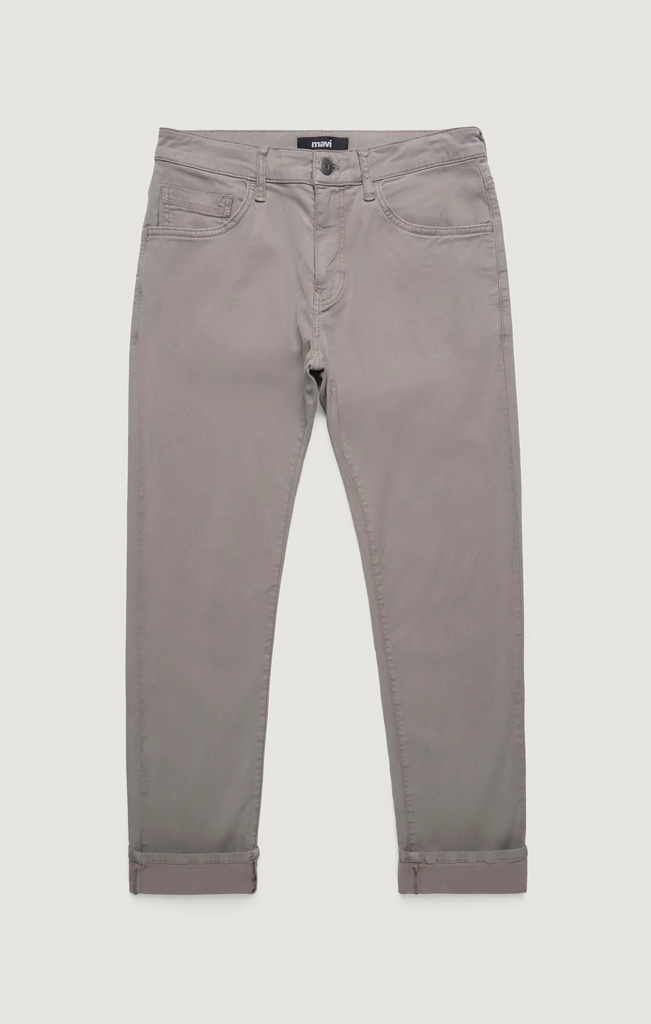 JAKE SLIM LEG IN PORCELAIN LUXE TWILL - Image 7