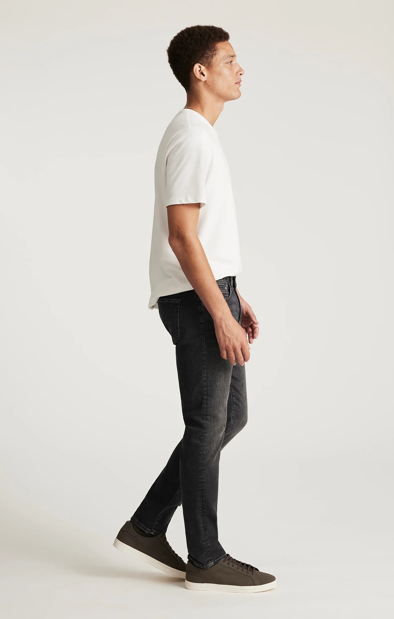 JAKE SLIM LEG IN SMOKE ORGANIC VINTAGE - Image 3