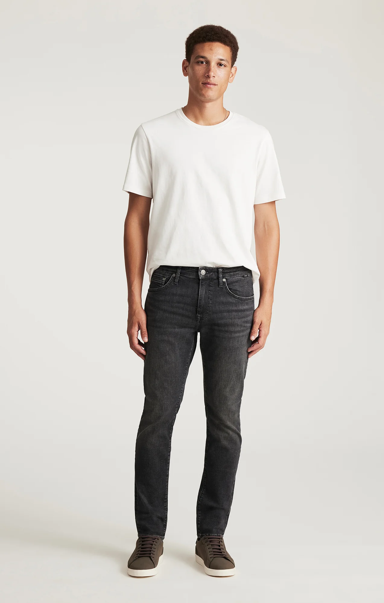 JAKE SLIM LEG IN SMOKE ORGANIC VINTAGE - Image 4