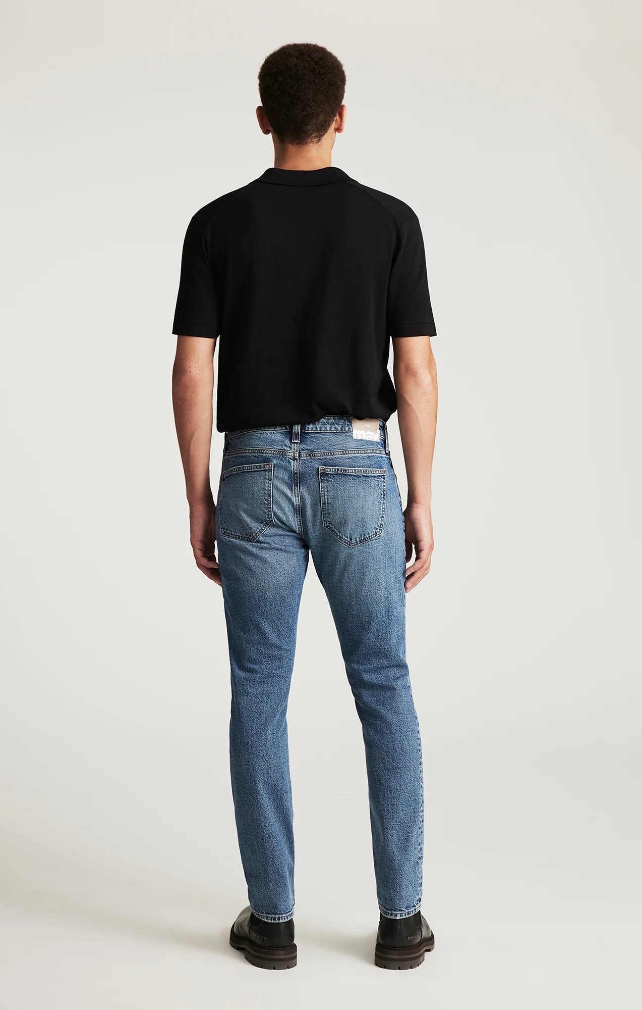 JAKE SLIM LEG IN USED BRUSHED CLASSIC BLUE - Image 3