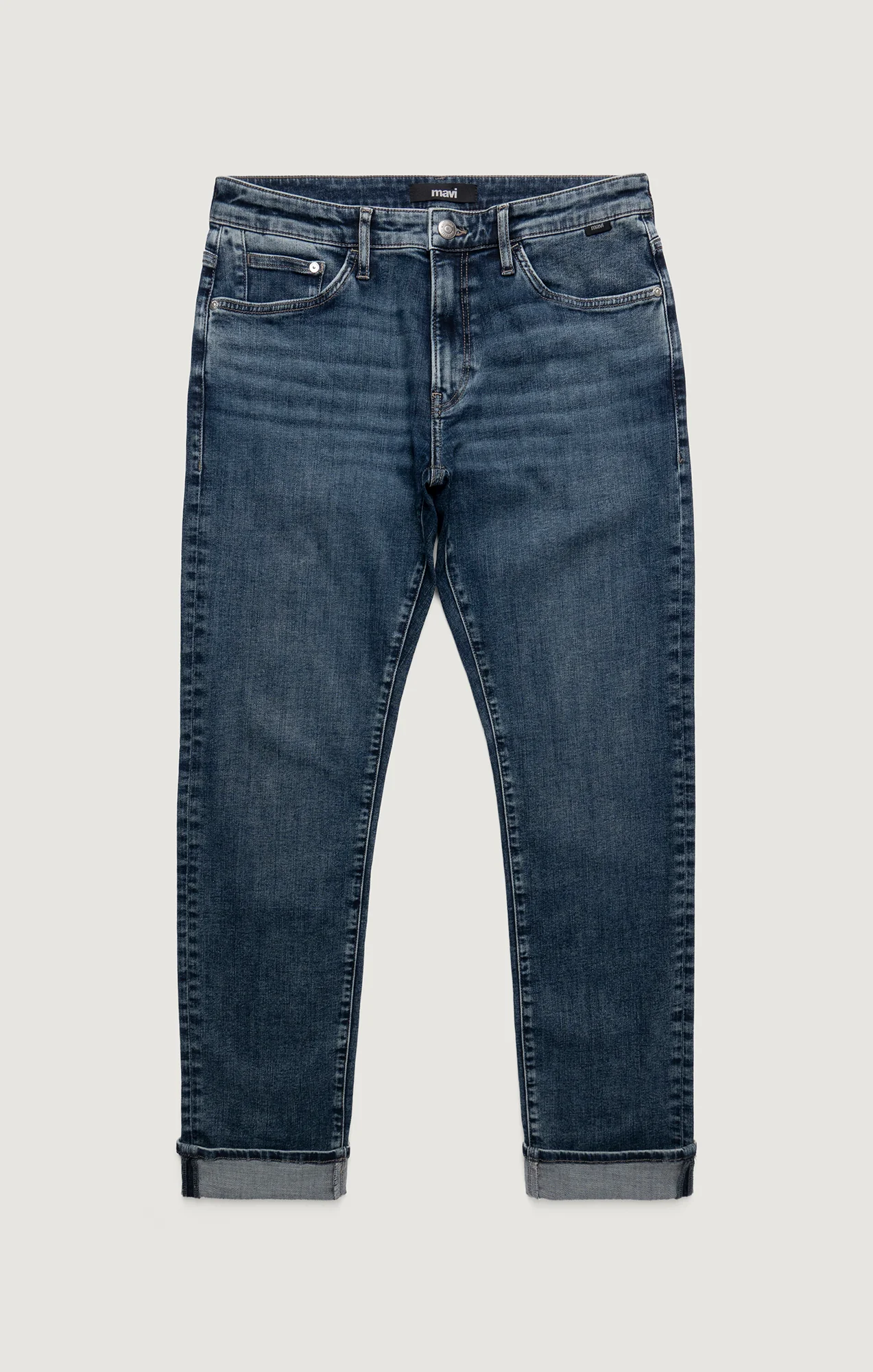JAKE SLIM LEG IN USED BRUSHED FEATHER BLUE - Image 7