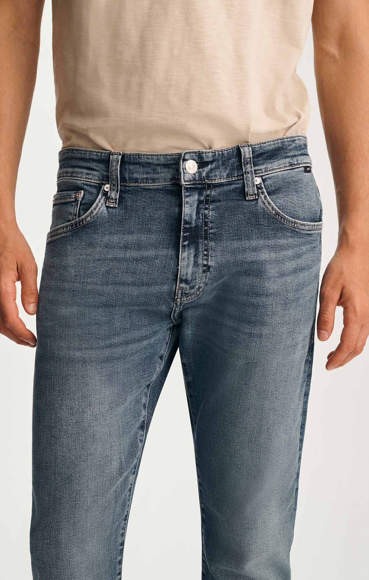 JAKE SLIM LEG JEANS IN DARK USED BRUSHED CLASSIC VINTAGE - Image 6