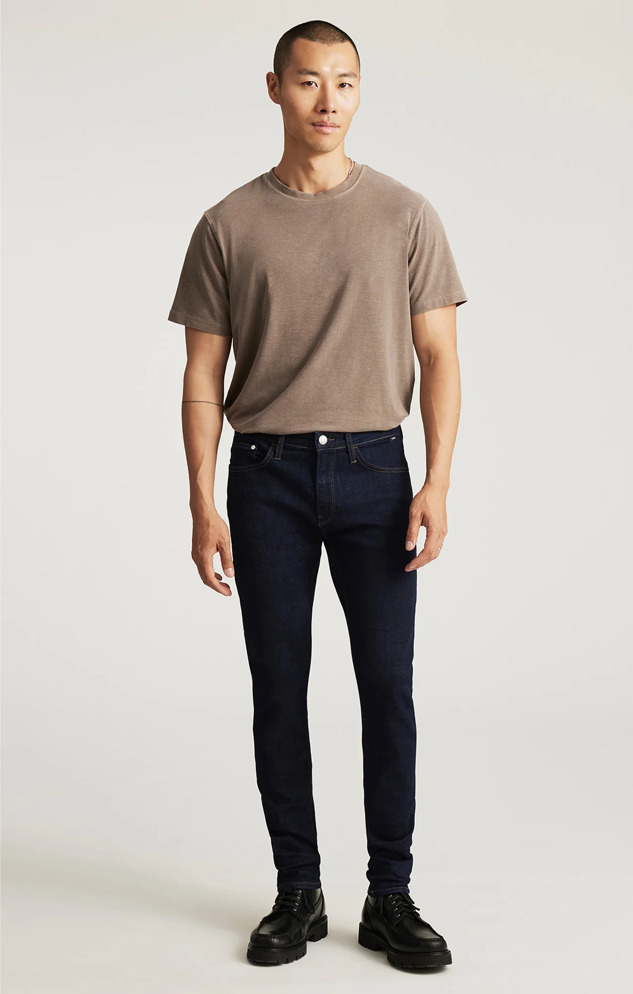 JAMES SKINNY IN RINSE FEATHER BLUE - Image 6
