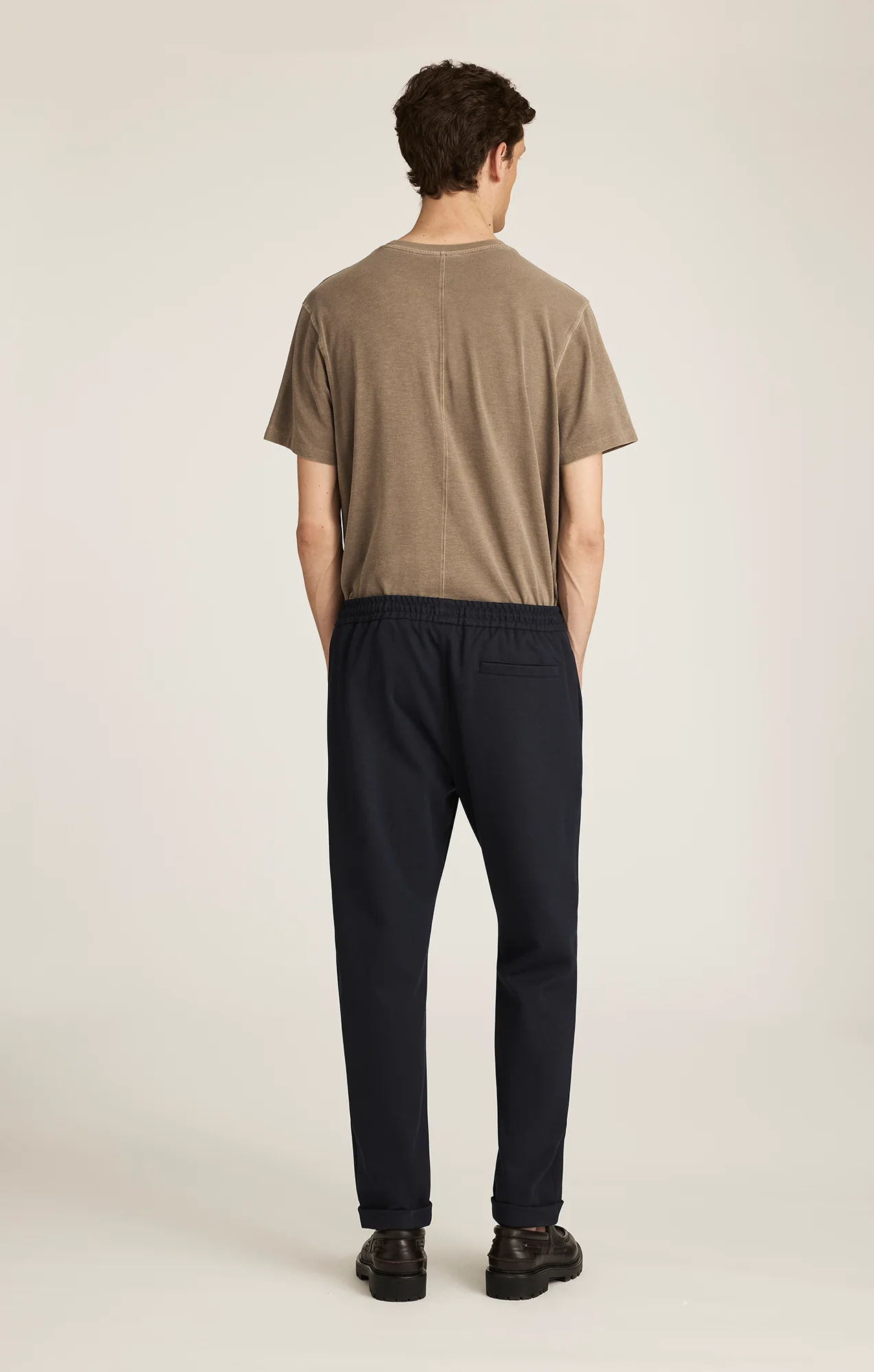 JERSEY PANTS IN BARITONE BLUE - Image 3