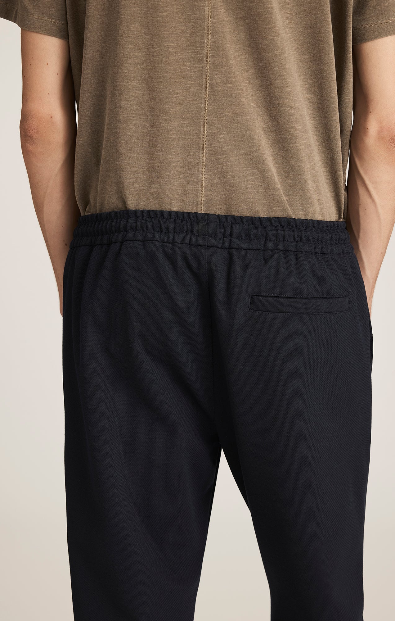 JERSEY PANTS IN BARITONE BLUE - Image 6