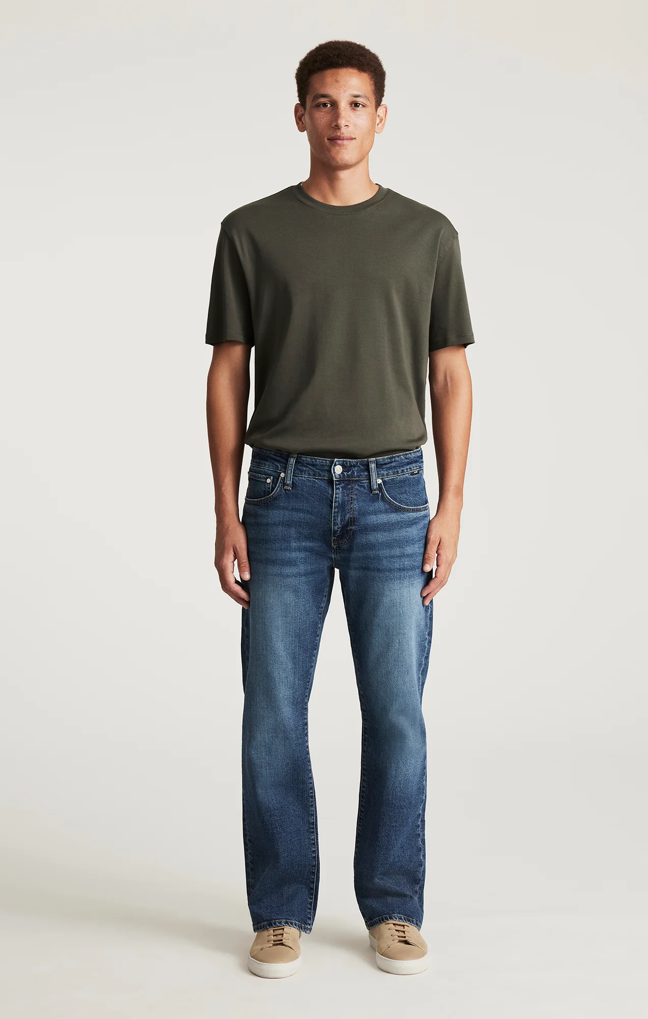 JOSH BOOTCUT IN MID CLASSIC BLUE - Image 4