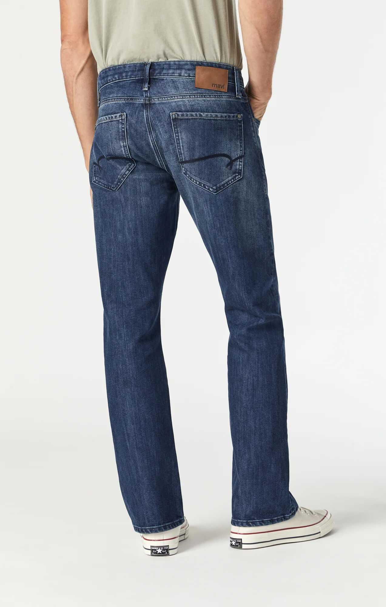 JOSH BOOTCUT IN MID SHADED STANFORD - Image 6