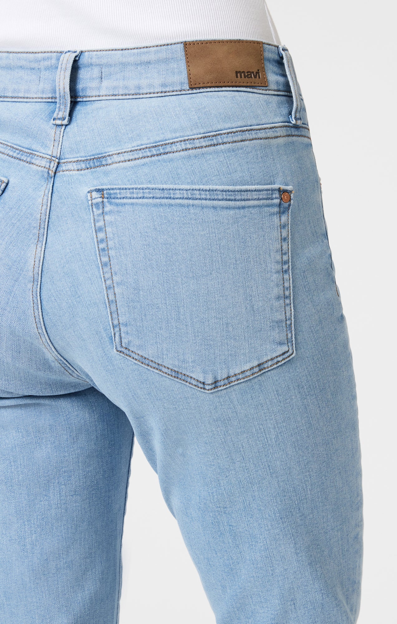 KATHLEEN SLIM BOYFRIEND IN LIGHT BLUE FLEX BLUE - Image 4