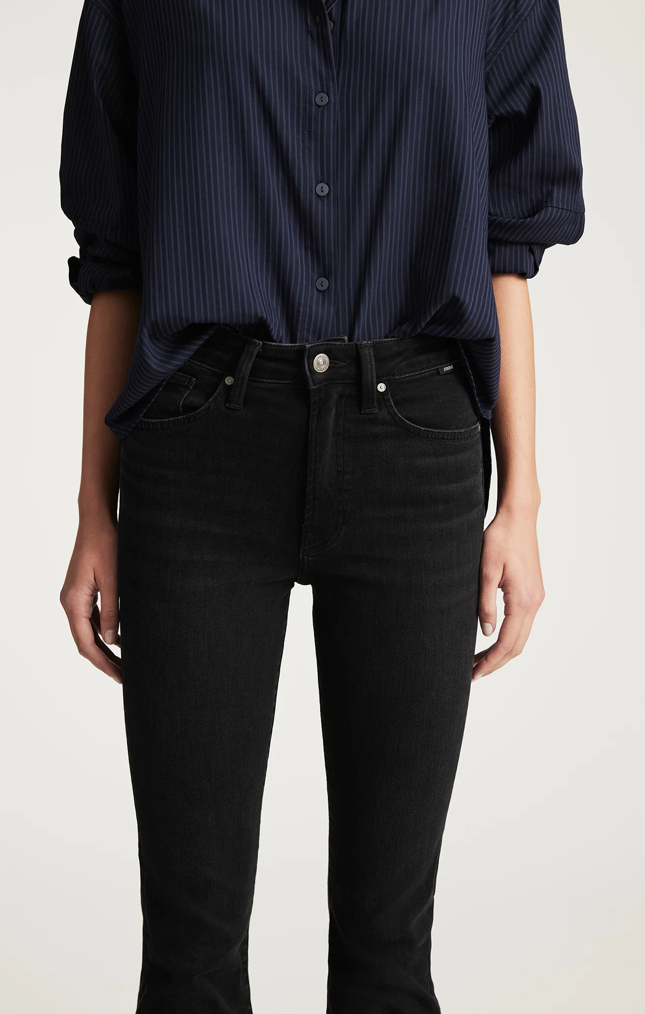 KENDRA STRAIGHT LEG IN DARK SMOKE FLEX BLUE - Image 5