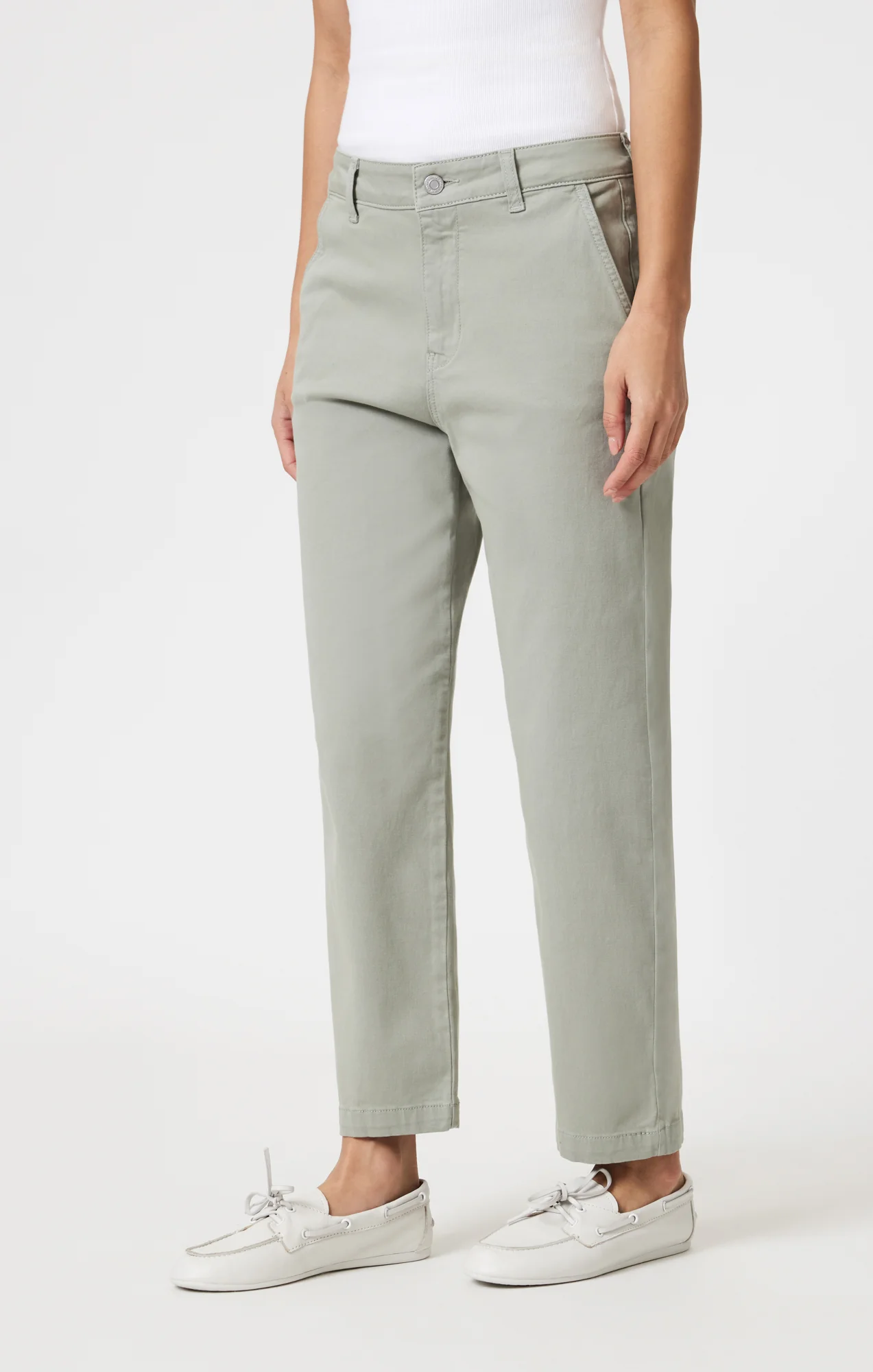 LAUREN STRAIGHT CHINO IN LINT CASUAL TWILL - Image 4