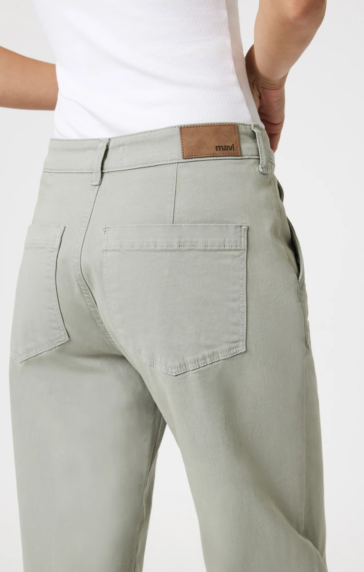 LAUREN STRAIGHT CHINO IN LINT CASUAL TWILL - Image 5